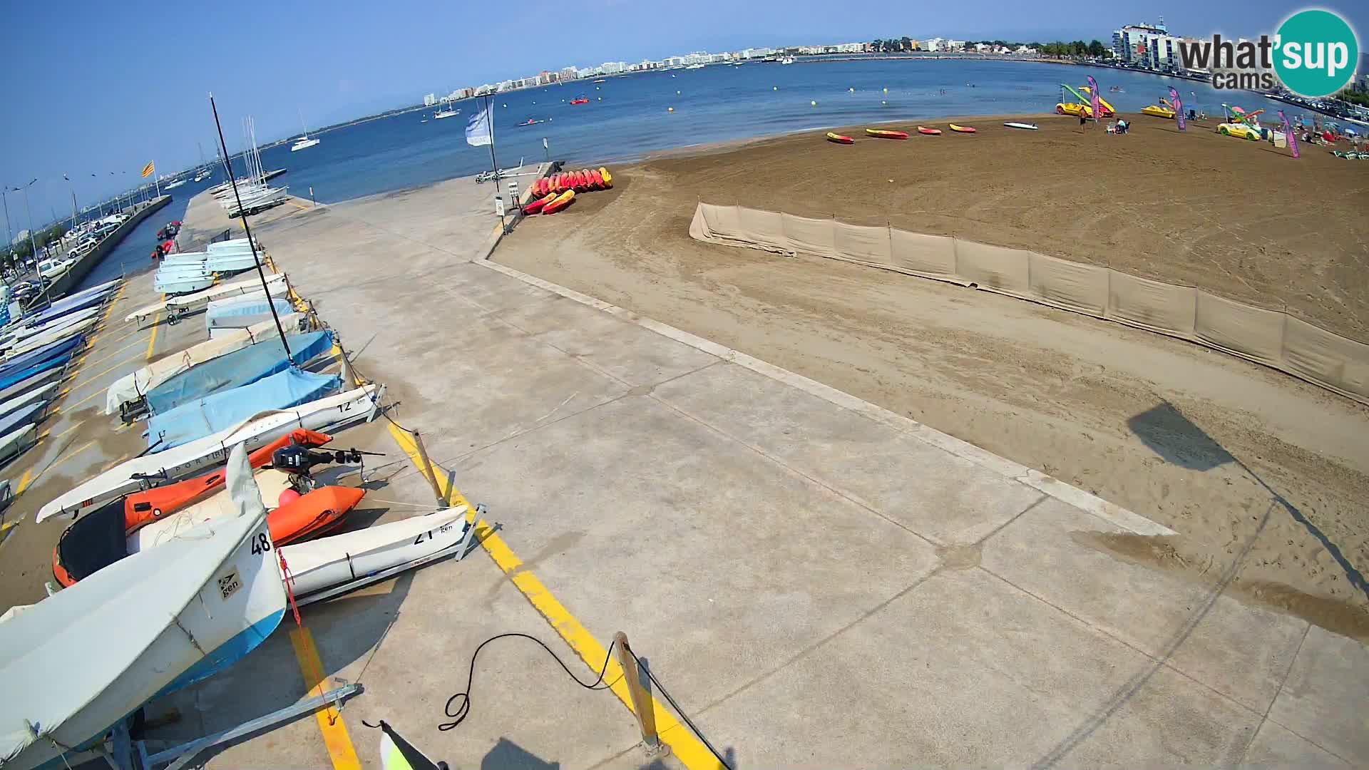 Webcam Port of Roses – Costa Brava – La Perola Beach