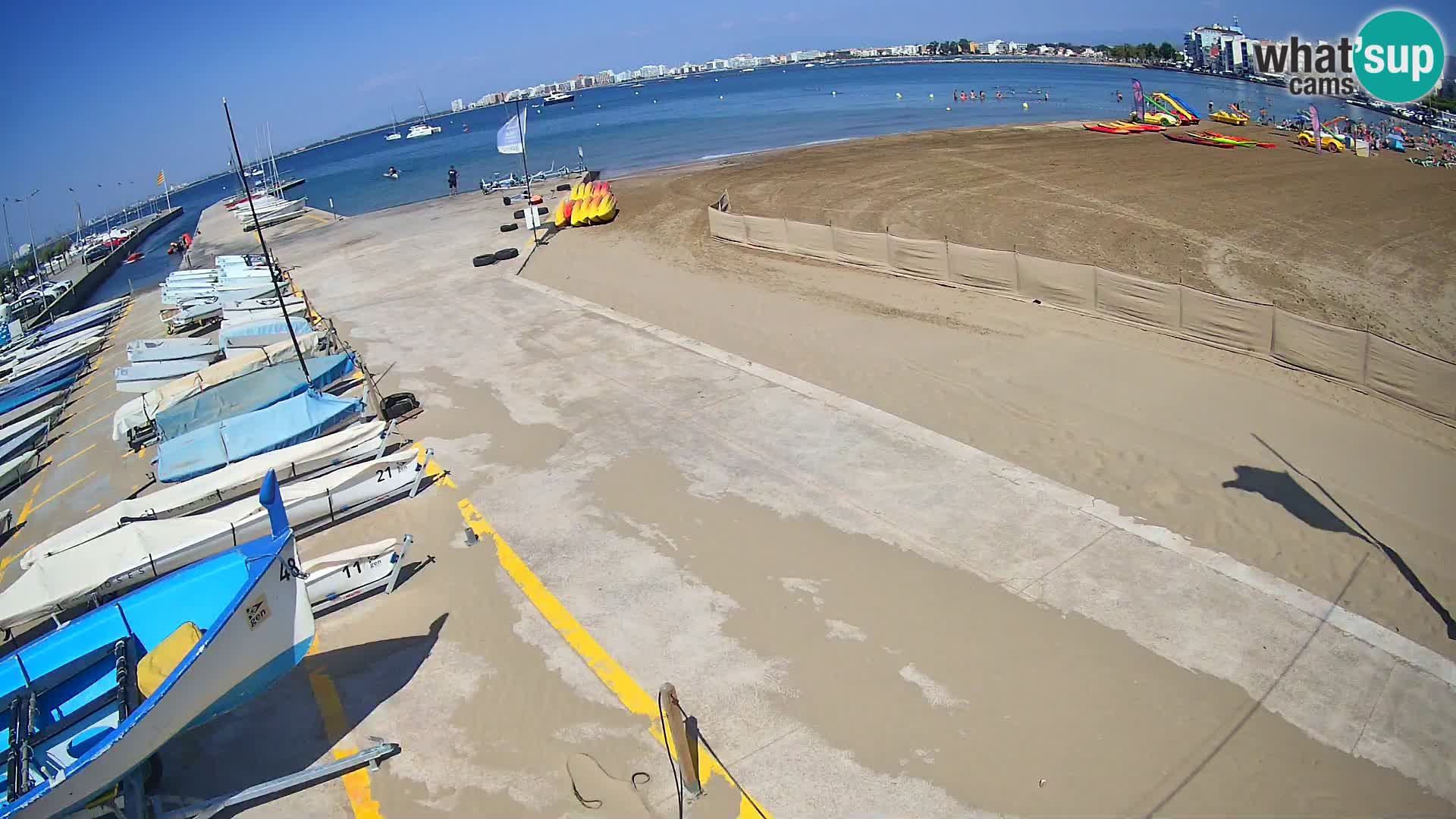Webcam Port of Roses – Costa Brava – La Perola Beach