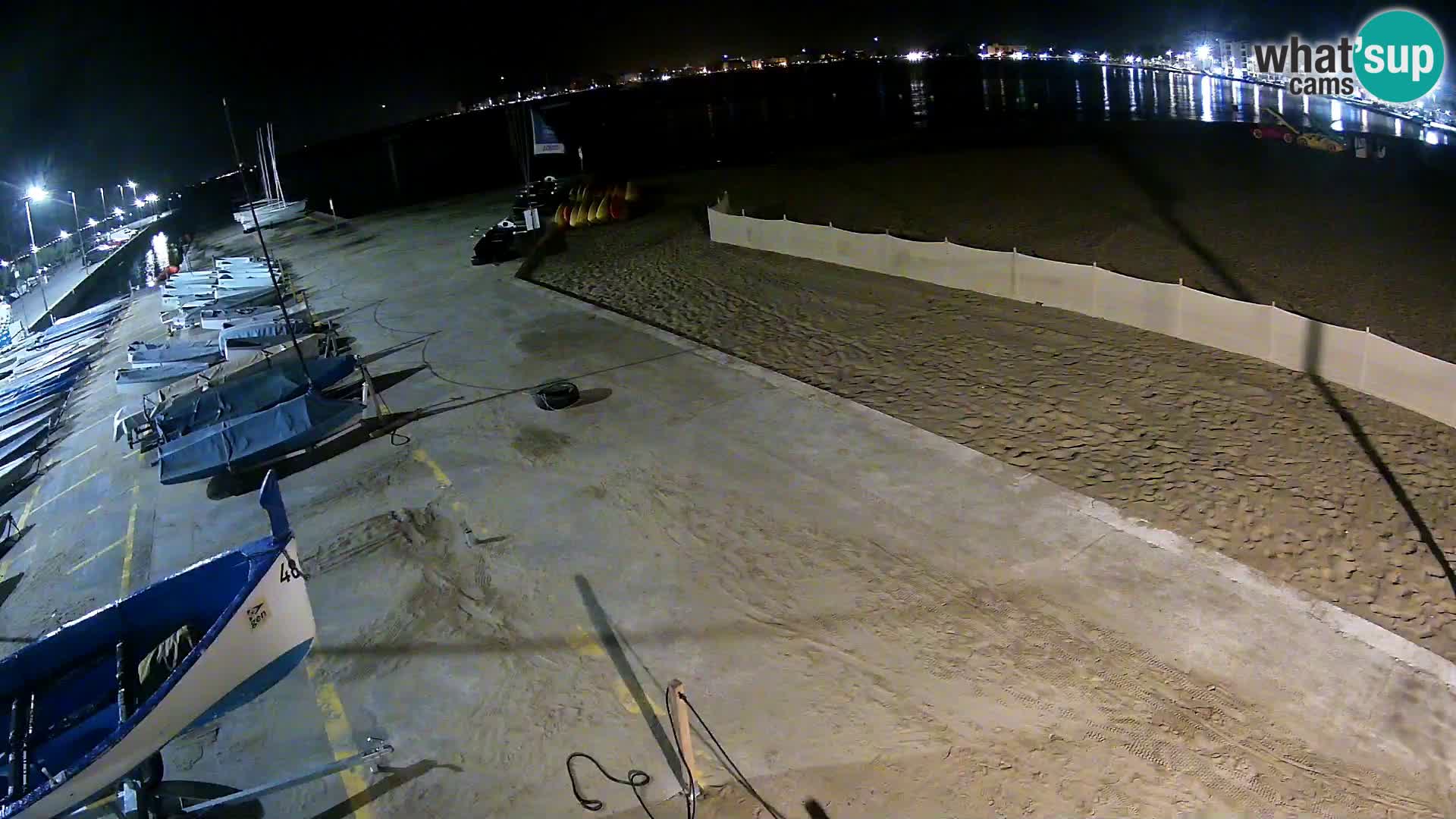 Roses webcam Port – Costa Brava – plage La Perola