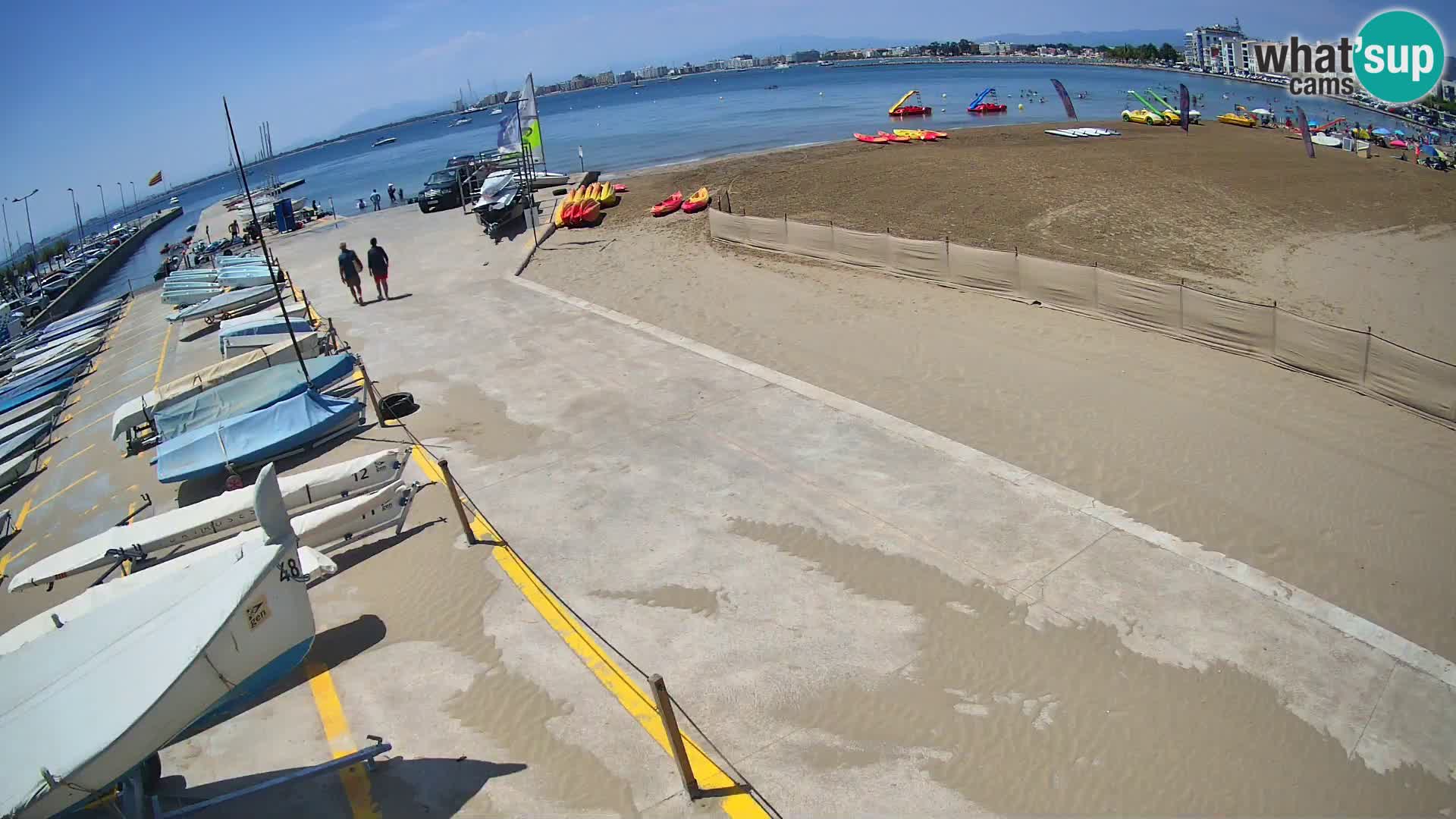 Webcam porto di Roses – Costa Brava – spiaggia La Perola