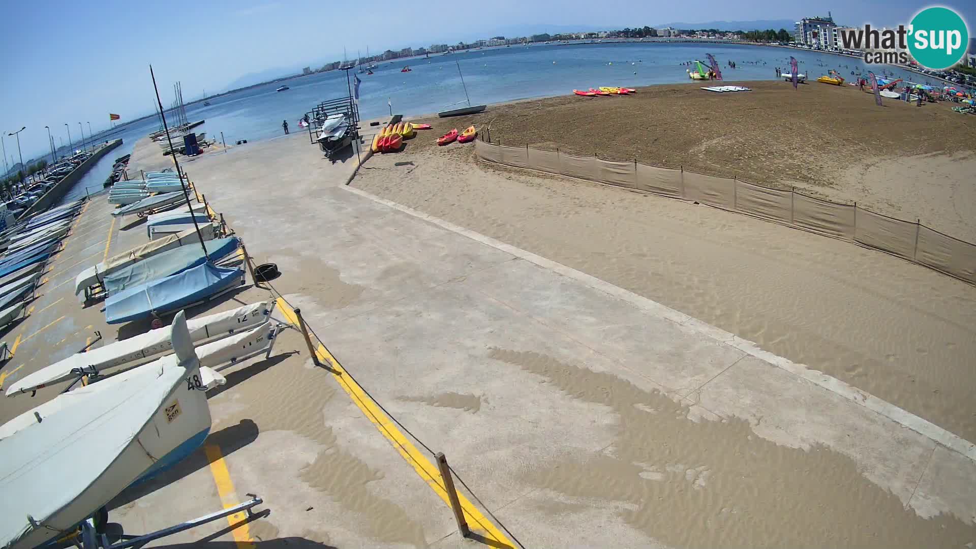 Webcam Hafen von Roses – Costa Brava – Strand La Perola