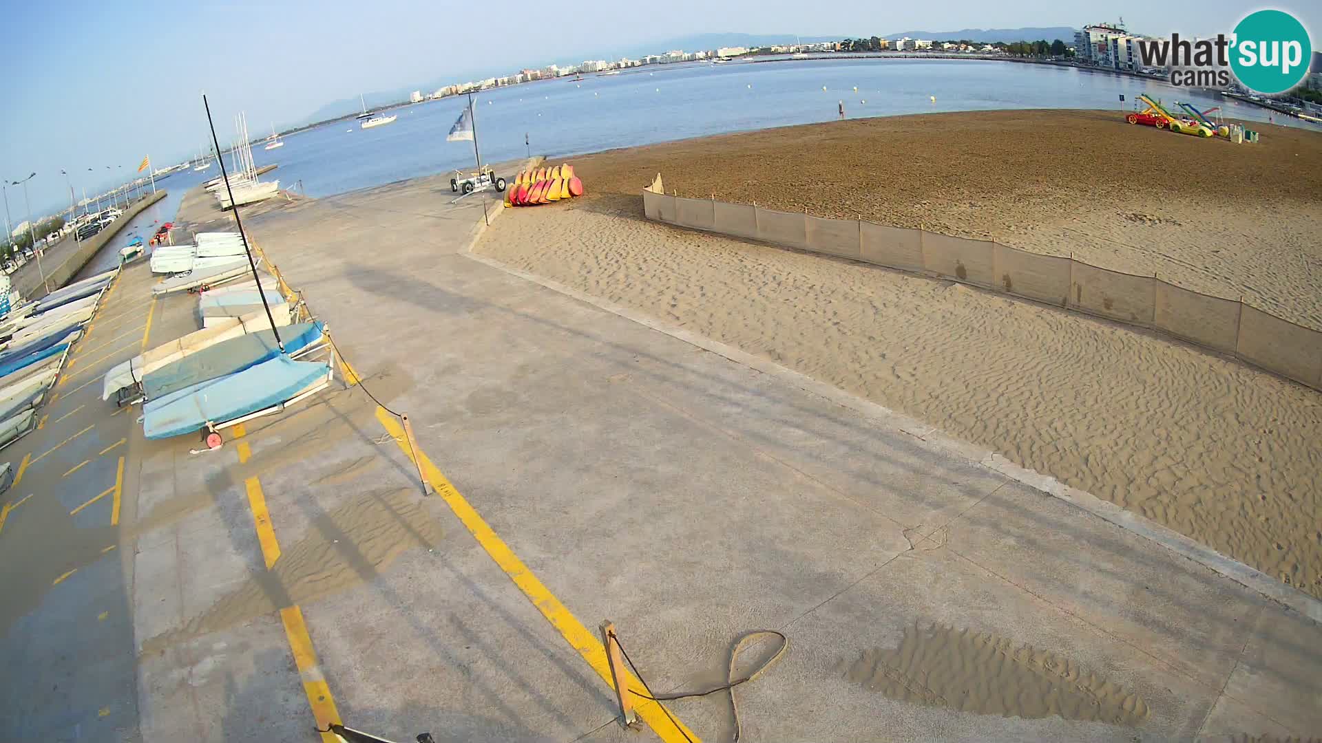 Kamera Roses marina – Costa Brava – plaža La Perola