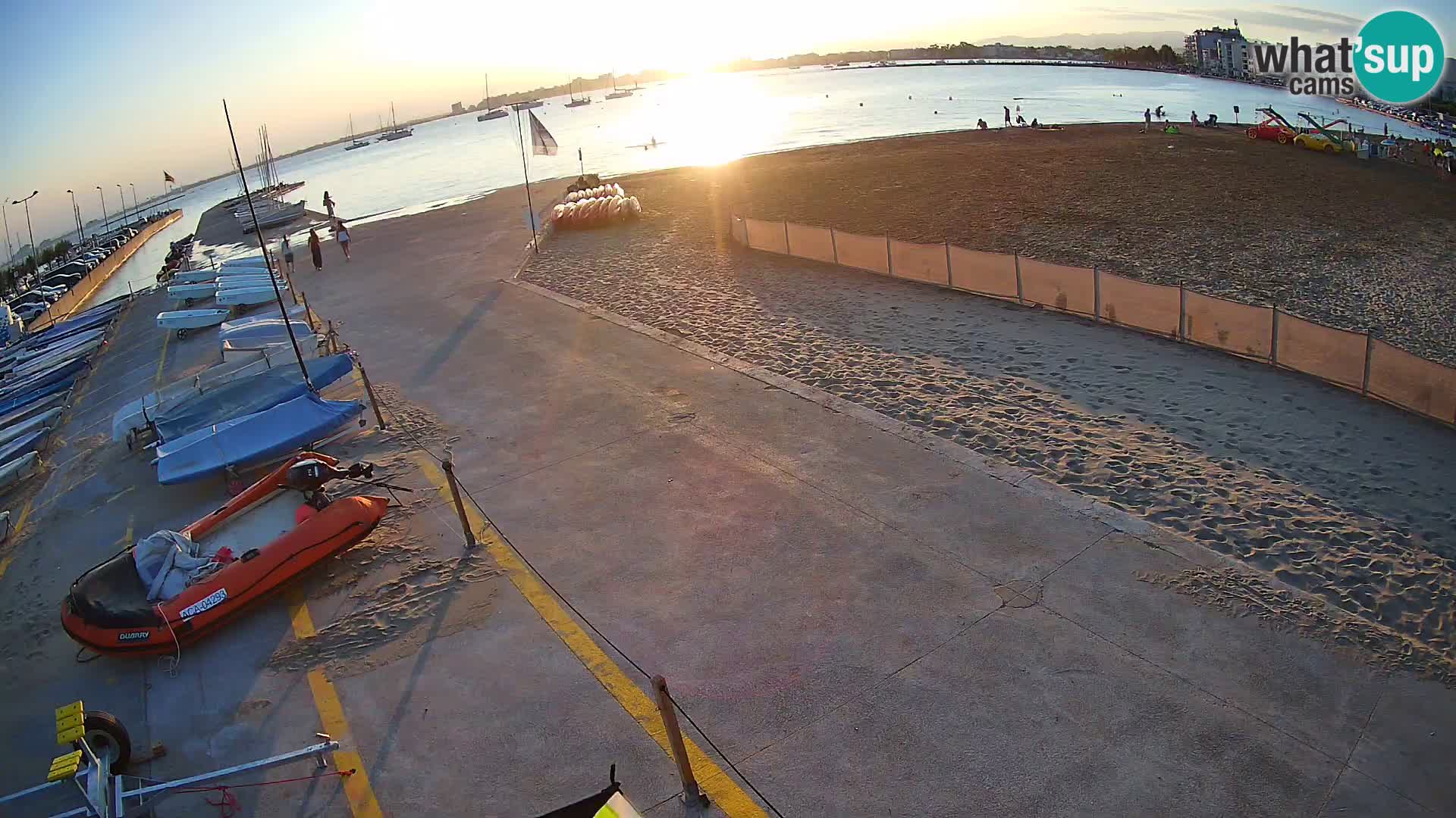 Web kamera Roses marina – Costa Brava – plaža La Perola