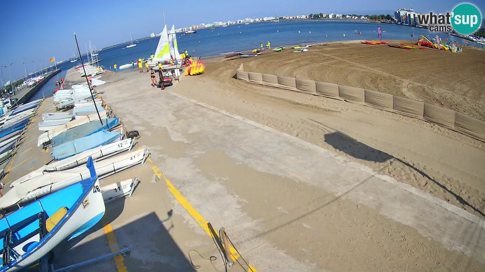 Webcam Port of Roses – Costa Brava – La Perola Beach