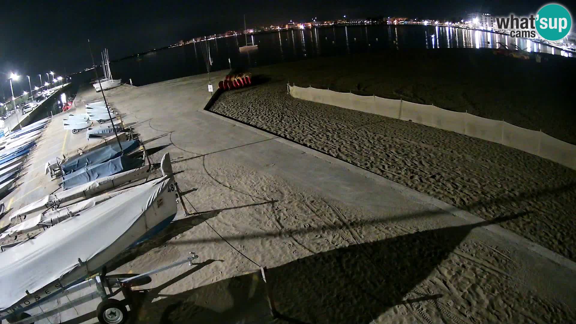 Webcam porto di Roses – Costa Brava – spiaggia La Perola