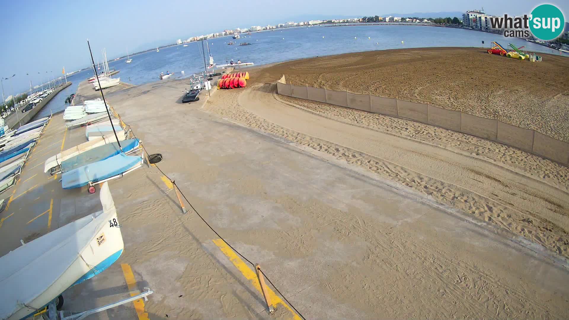Webcam Hafen von Roses – Costa Brava – Strand La Perola