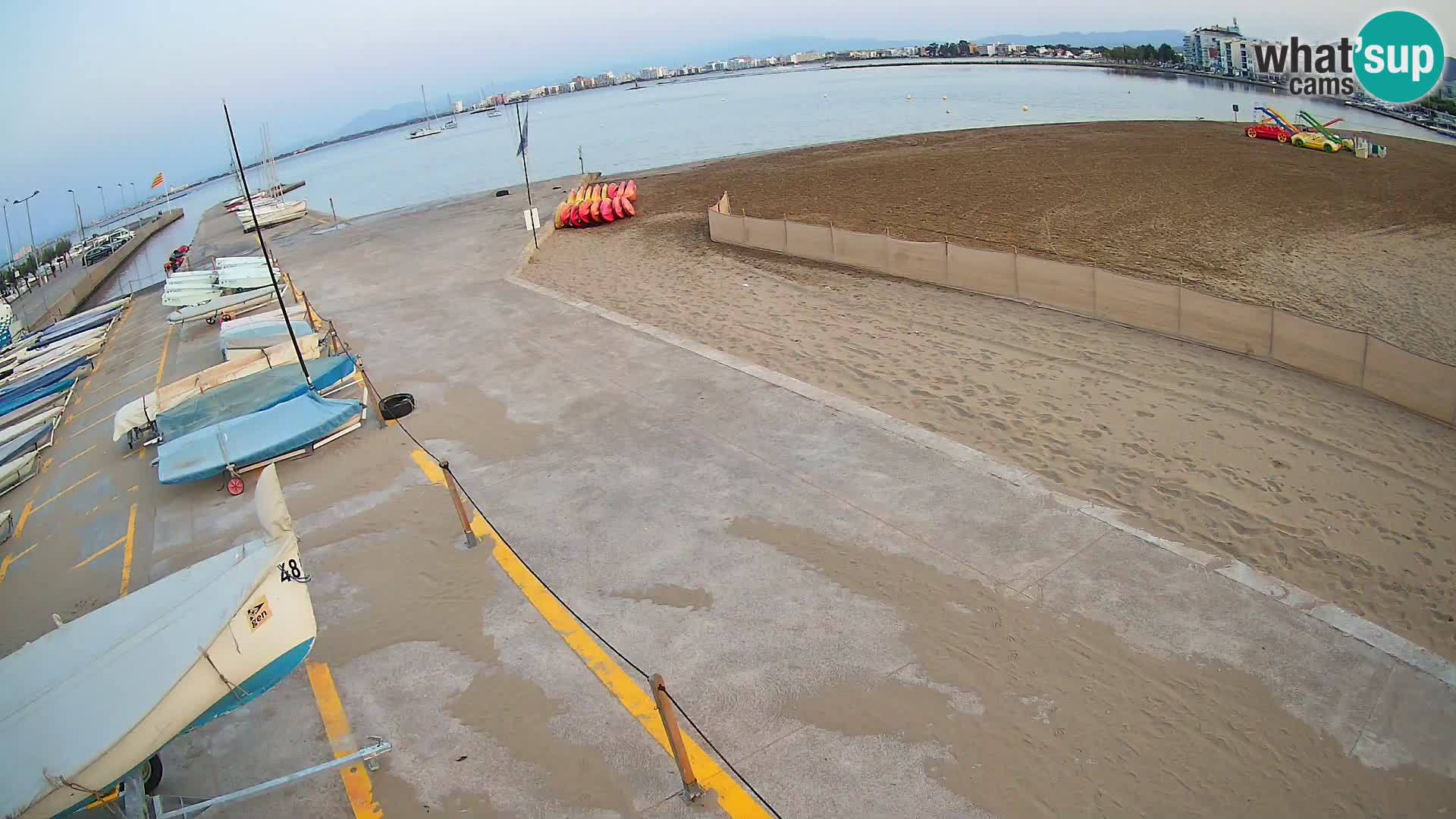 Kamera Roses marina – Costa Brava – plaža La Perola
