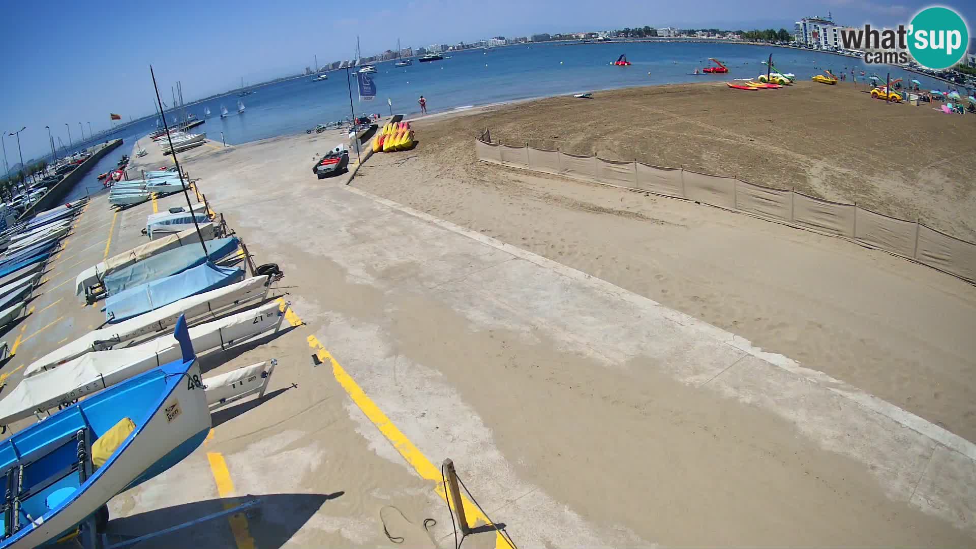 Webcam Port of Roses – Costa Brava – La Perola Beach
