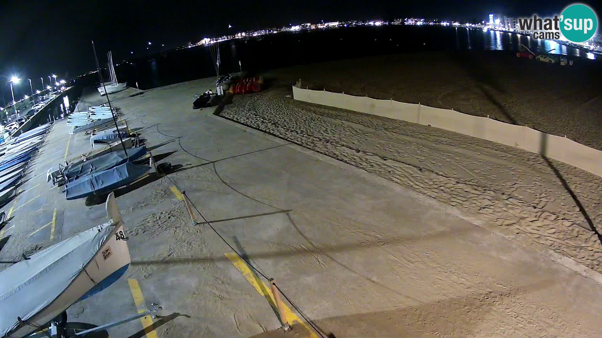 Webcam porto di Roses – Costa Brava – spiaggia La Perola