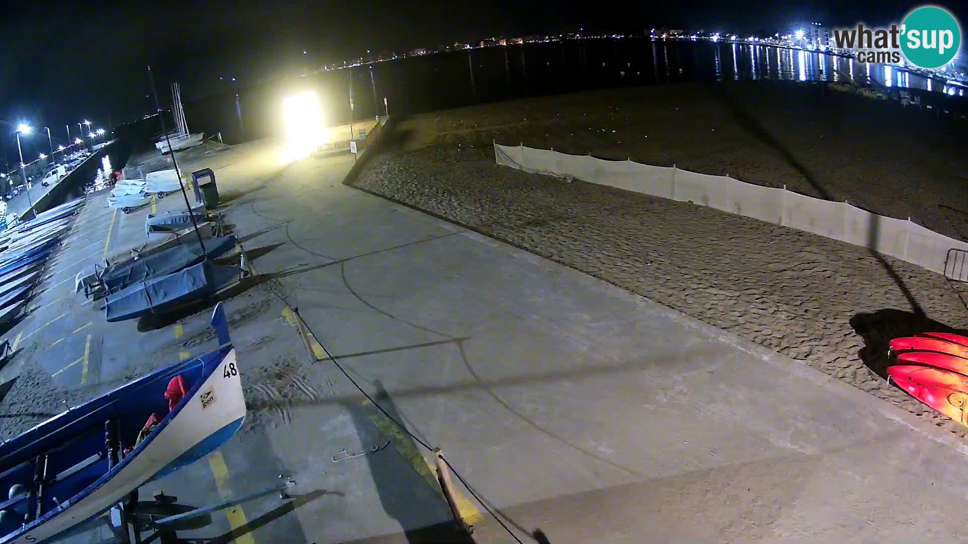 Roses webcam Port – Costa Brava – plage La Perola