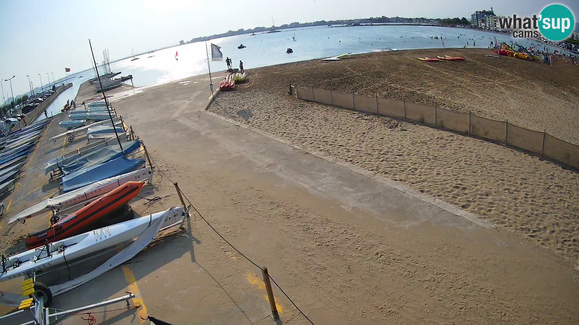 Webcam porto di Roses – Costa Brava – spiaggia La Perola