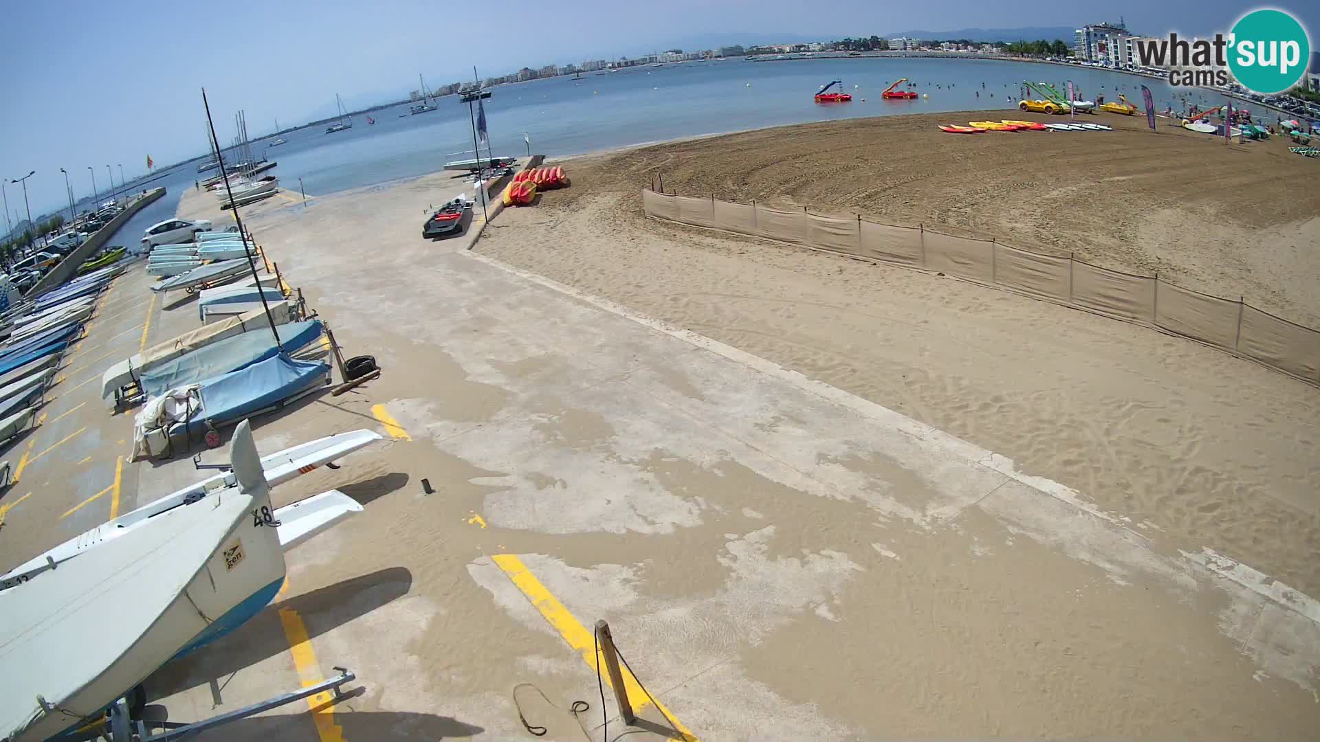 Roses webcam Port – Costa Brava – plage La Perola