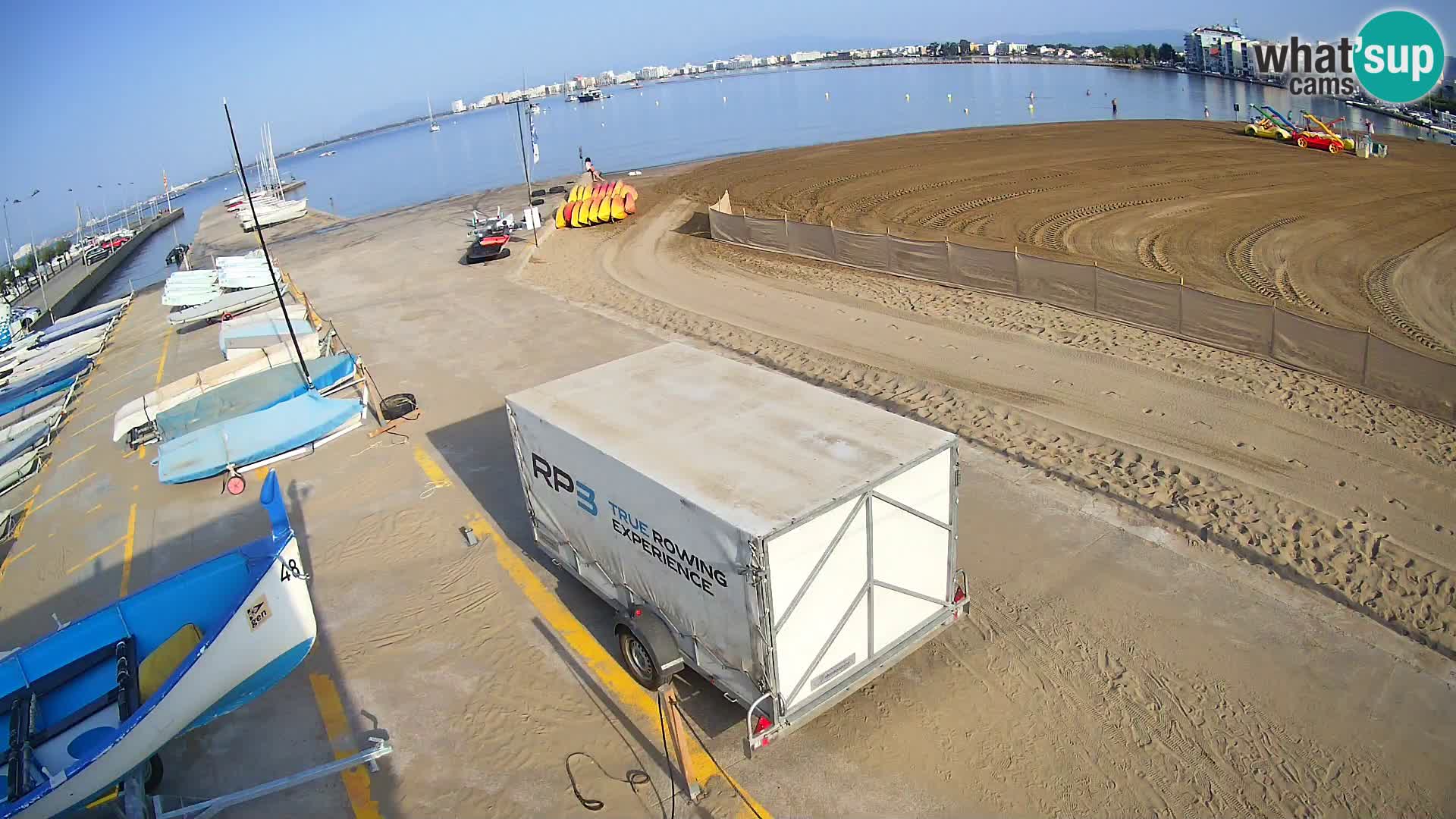 Webcam porto di Roses – Costa Brava – spiaggia La Perola