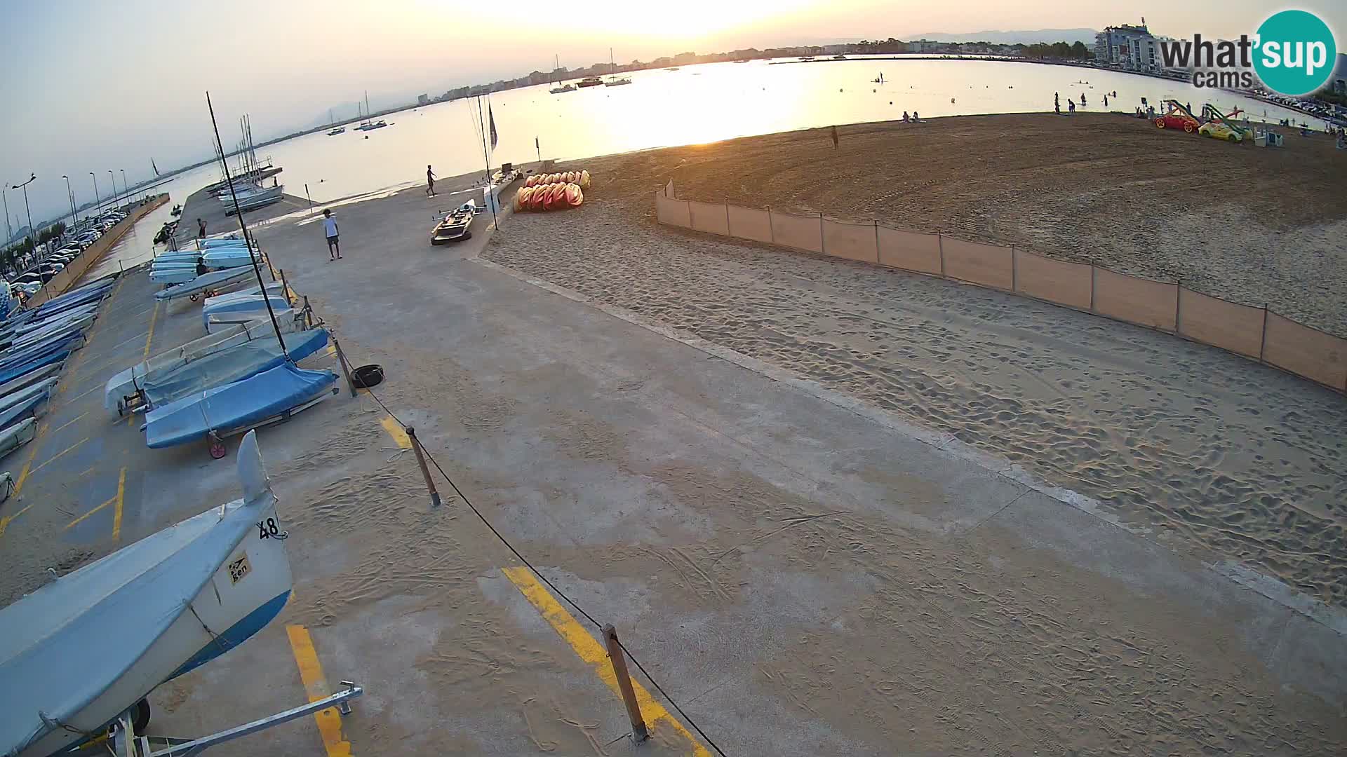 Roses webcam Port – Costa Brava – plage La Perola