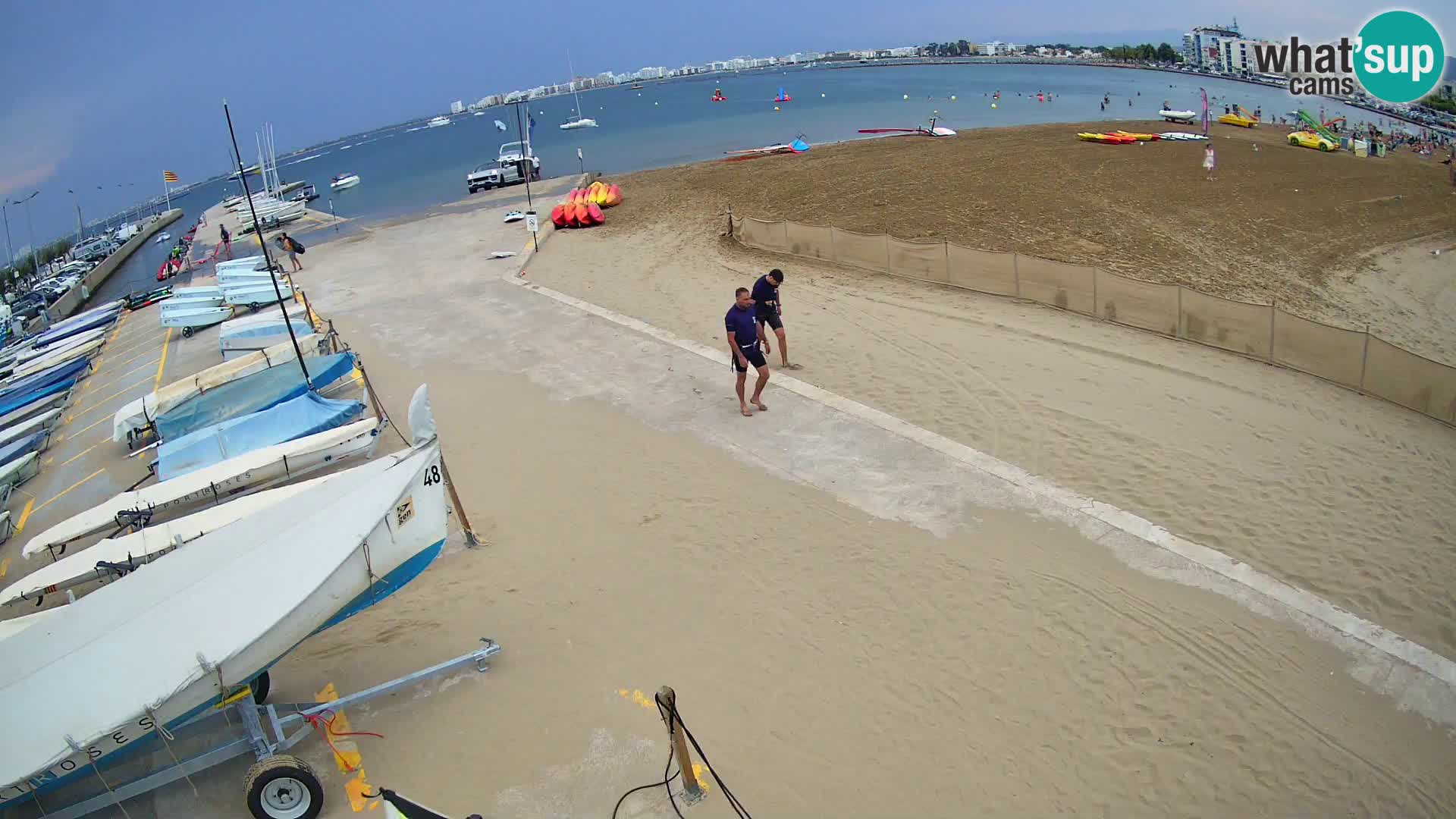 Webcam porto di Roses – Costa Brava – spiaggia La Perola