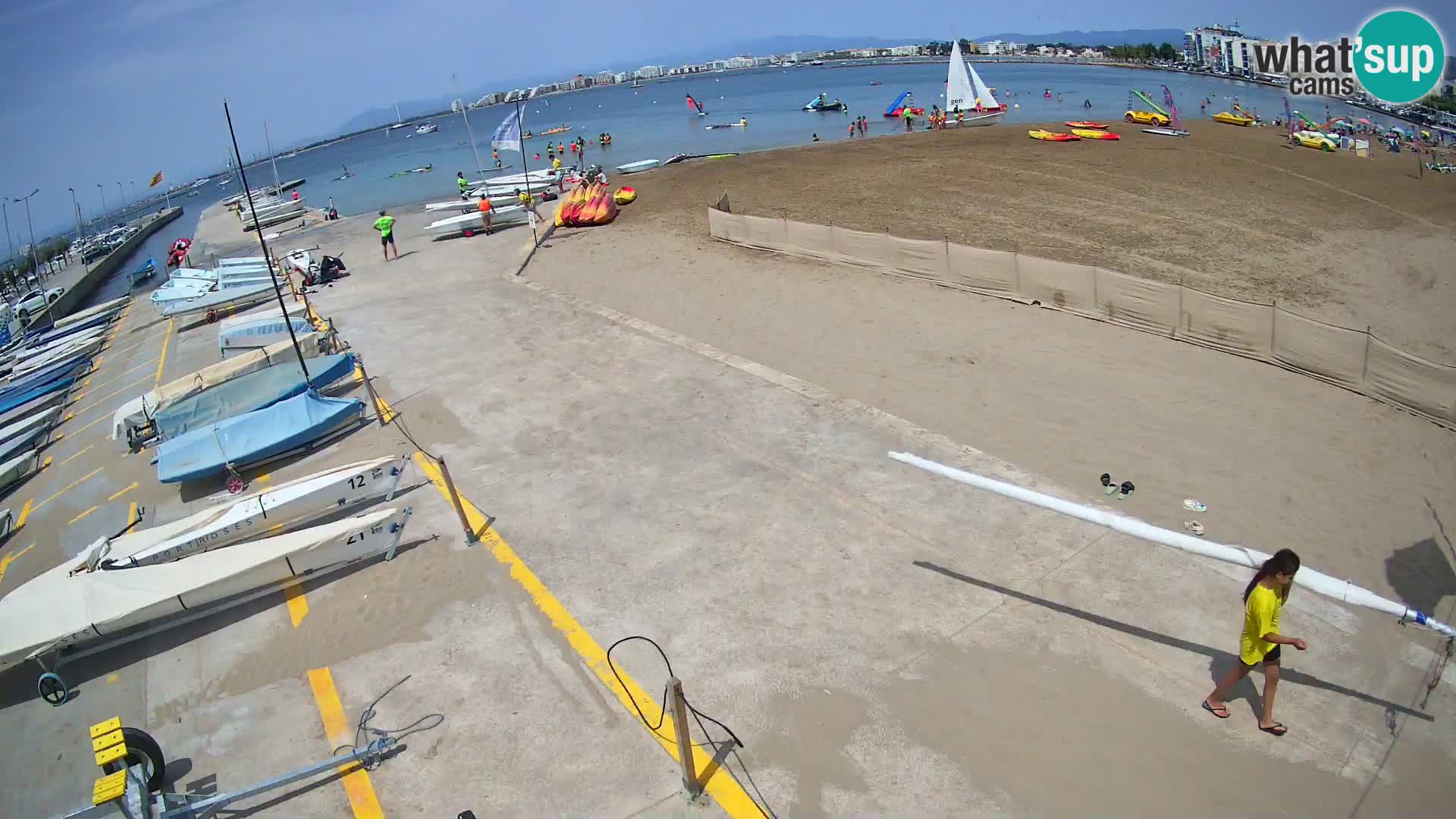 Kamera Roses marina – Costa Brava – plaža La Perola