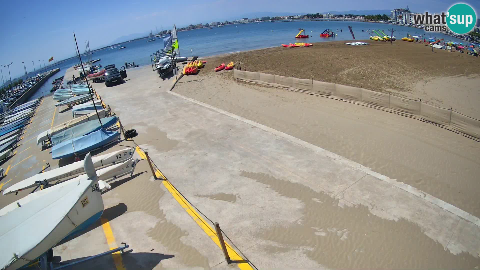 Webcam Hafen von Roses – Costa Brava – Strand La Perola