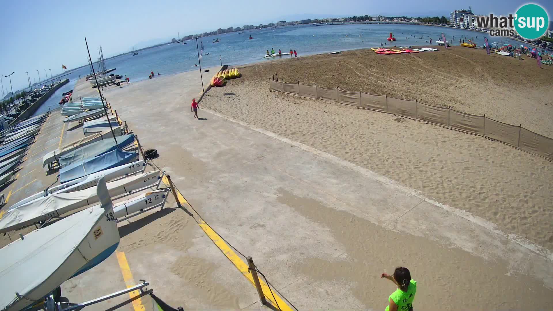Webcam Hafen von Roses – Costa Brava – Strand La Perola