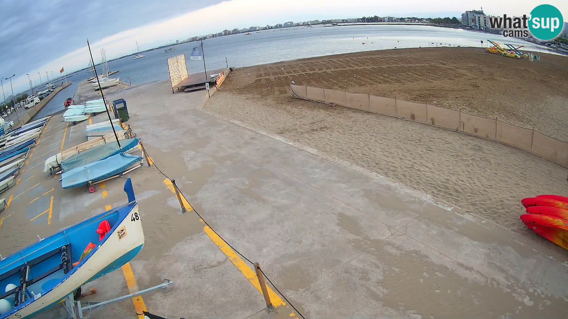 Webcam Hafen von Roses – Costa Brava – Strand La Perola