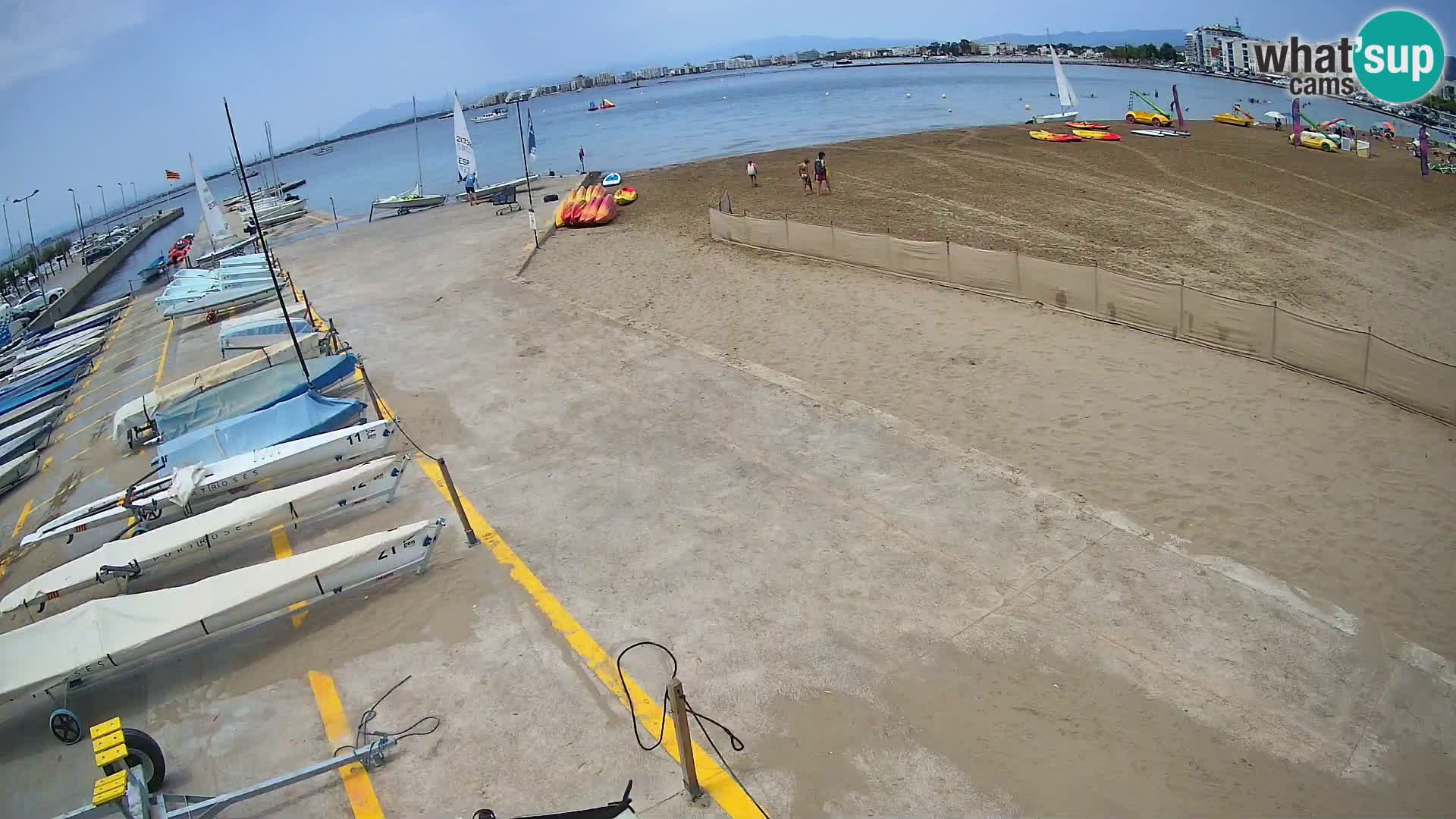 Webcam Hafen von Roses – Costa Brava – Strand La Perola