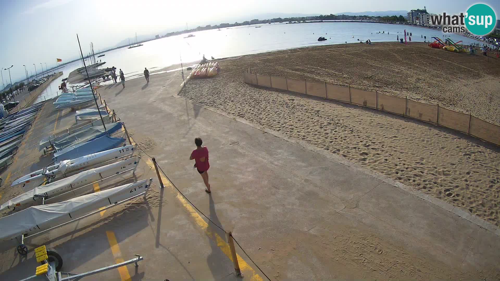 Webcam Hafen von Roses – Costa Brava – Strand La Perola
