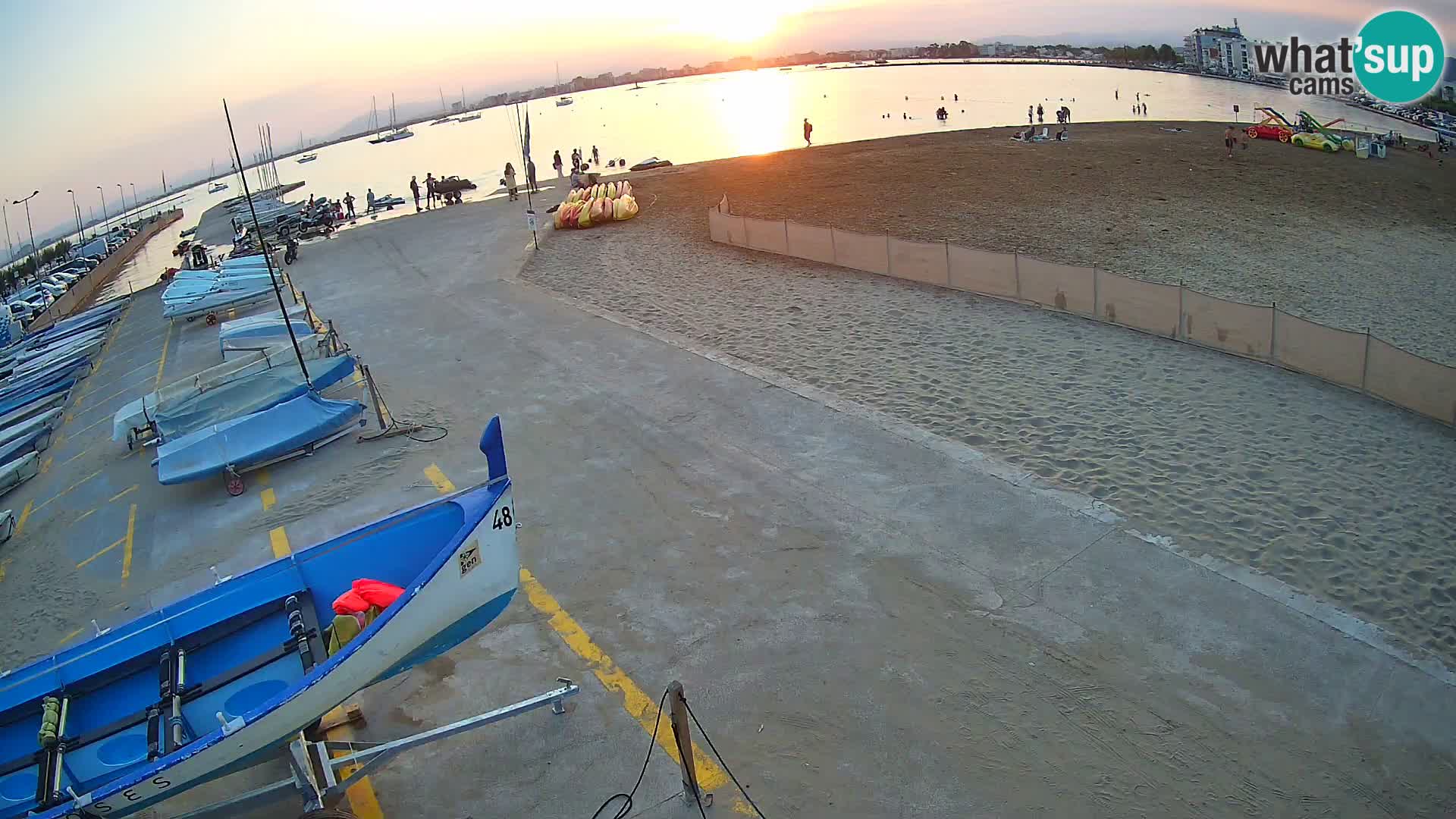 Webcam Hafen von Roses – Costa Brava – Strand La Perola