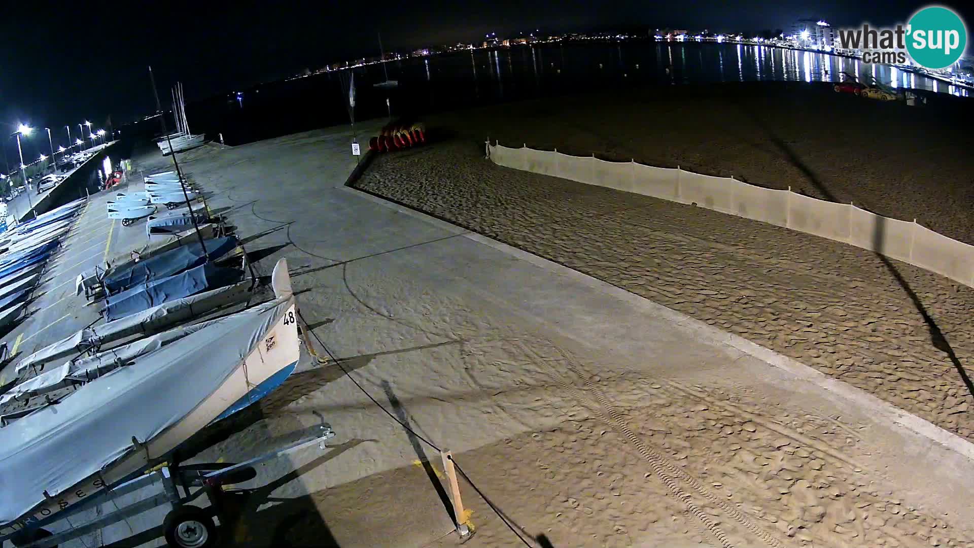 Webcam porto di Roses – Costa Brava – spiaggia La Perola