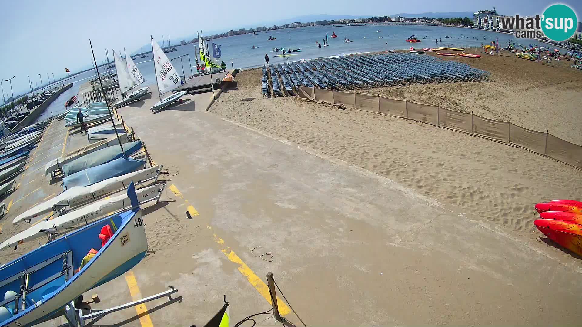 Webcam Hafen von Roses – Costa Brava – Strand La Perola