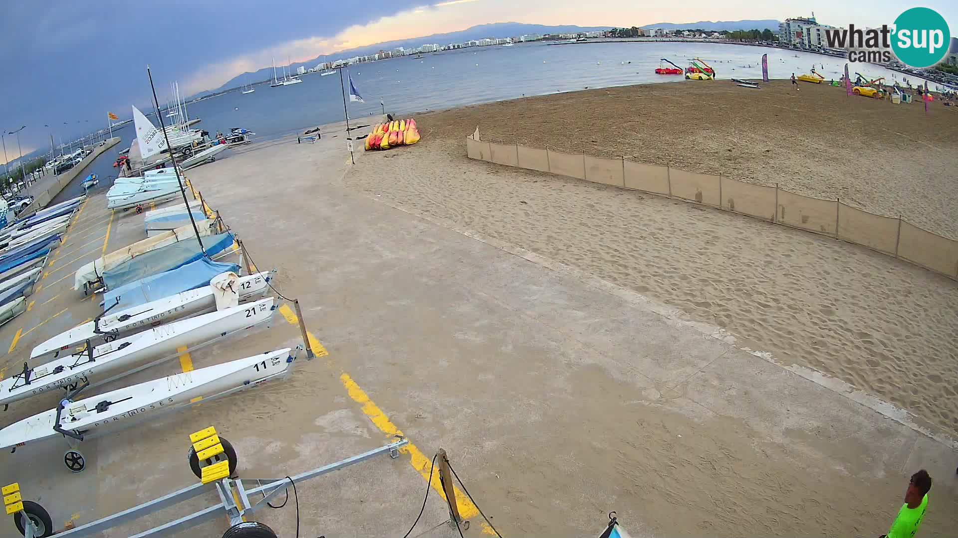 Webcam Port of Roses – Costa Brava – La Perola Beach