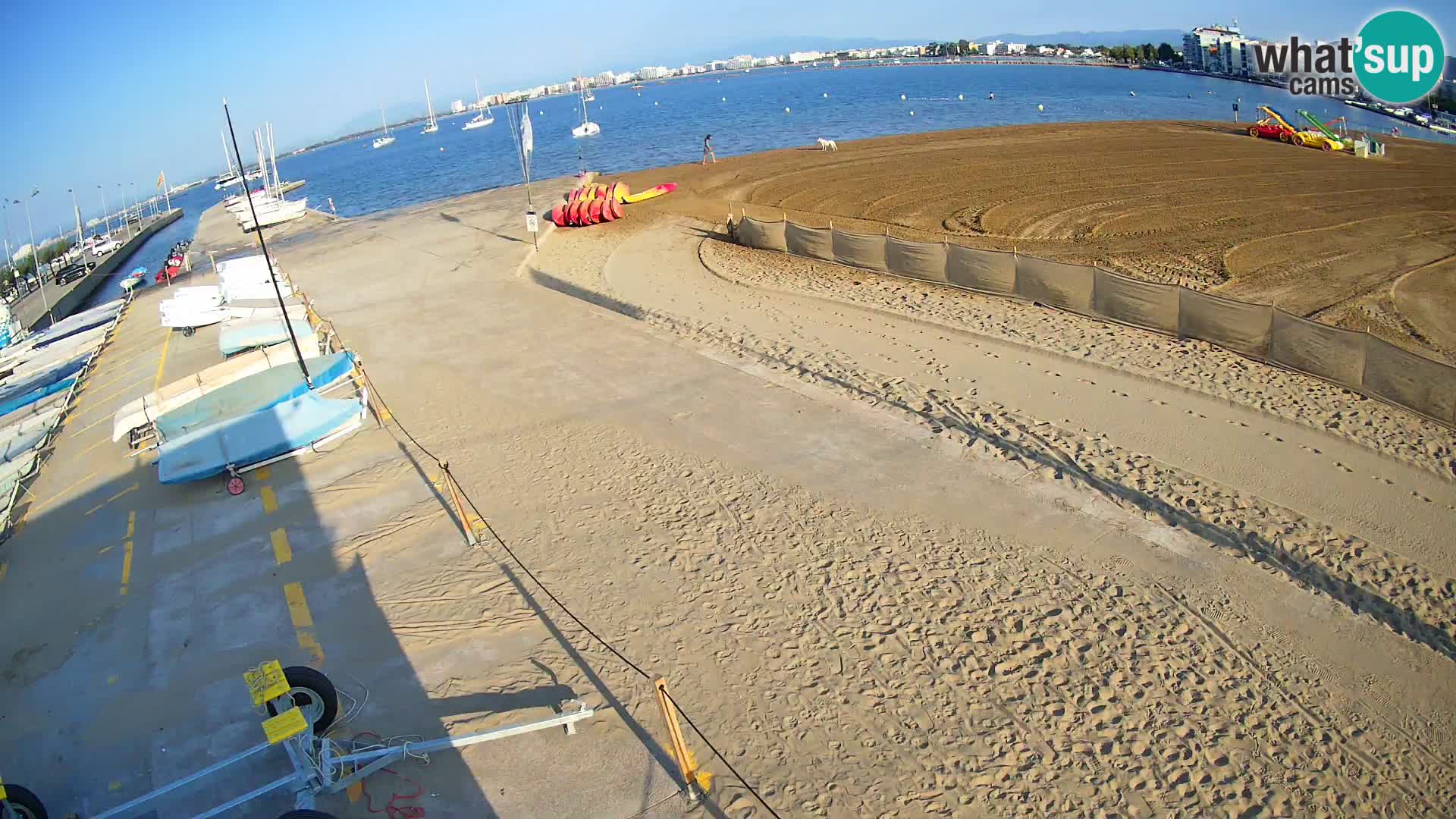 Webcam Port of Roses – Costa Brava – La Perola Beach