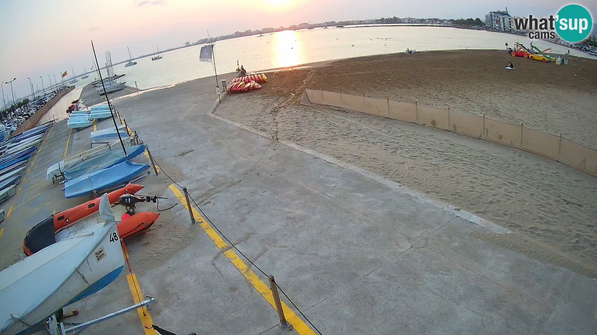 Webcam Hafen von Roses – Costa Brava – Strand La Perola