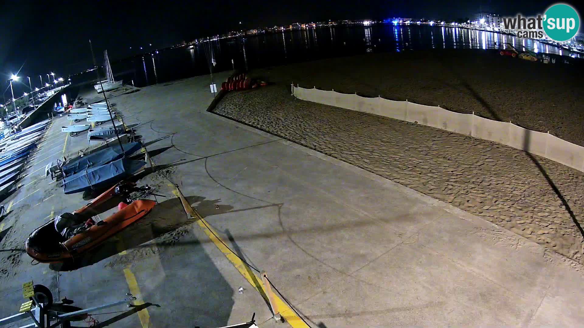 Web kamera Roses marina – Costa Brava – plaža La Perola