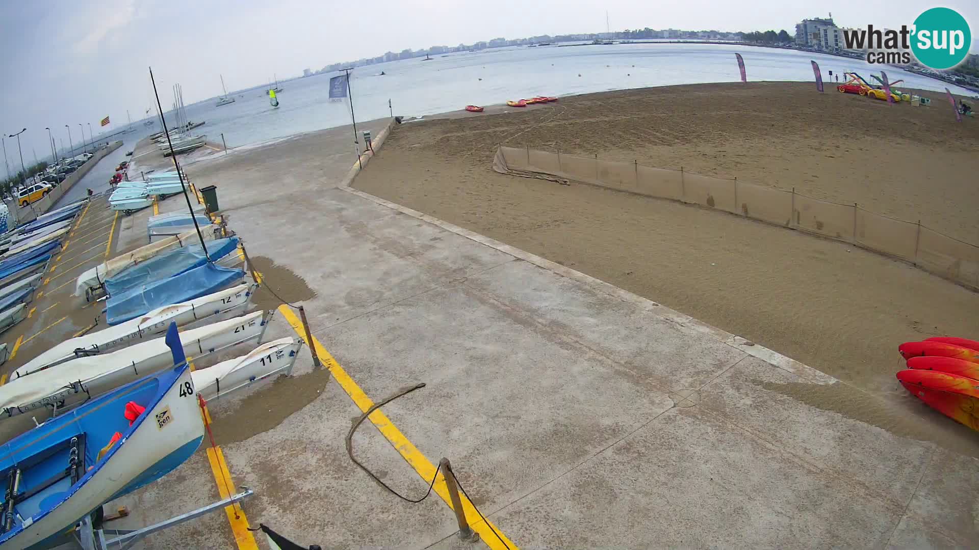 Webcam Hafen von Roses – Costa Brava – Strand La Perola