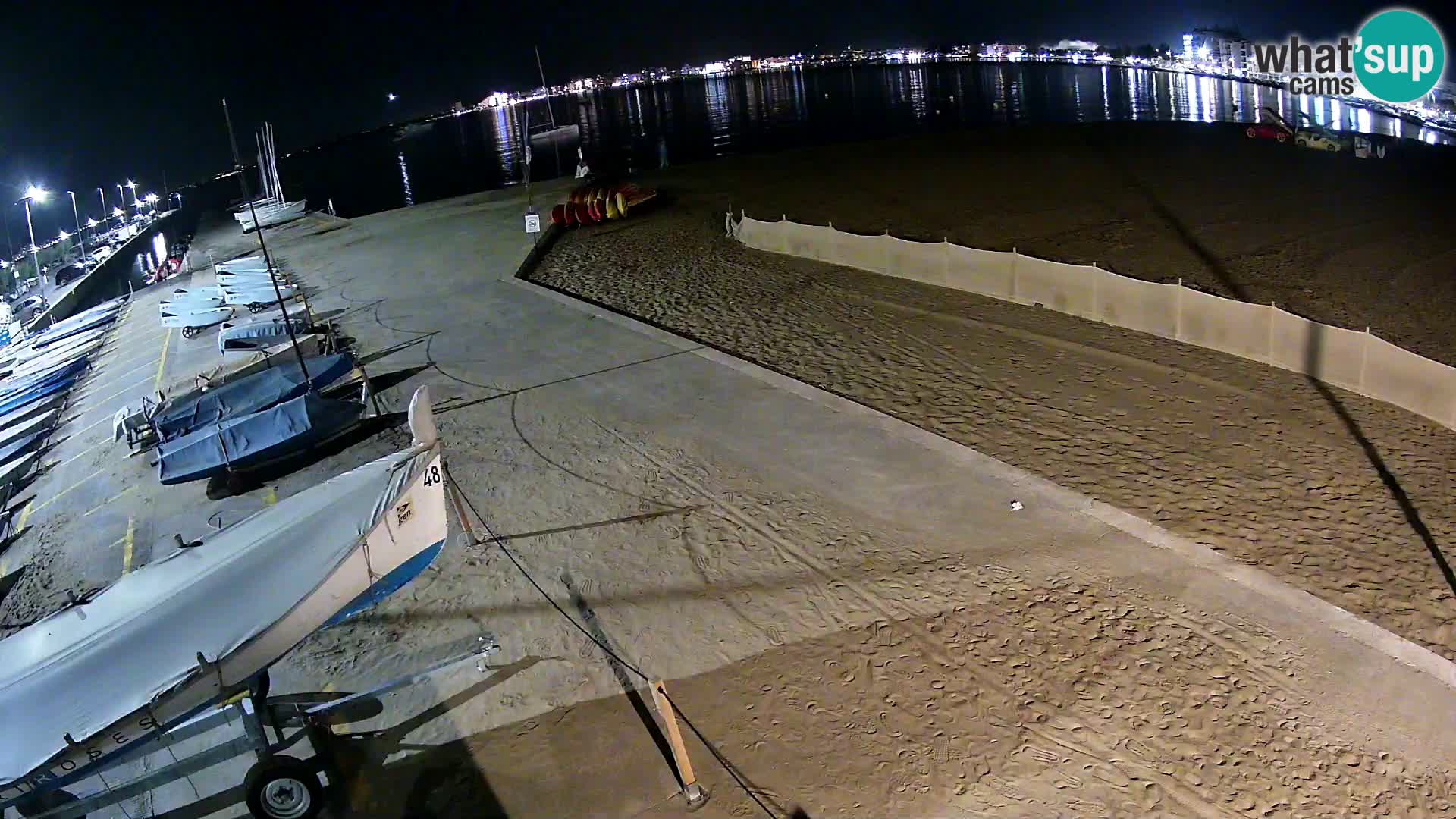 Webcam porto di Roses – Costa Brava – spiaggia La Perola