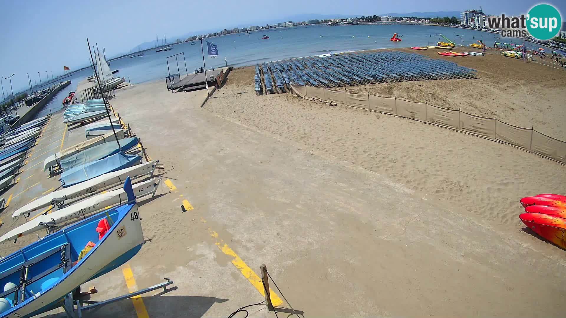 Webcam Port of Roses – Costa Brava – La Perola Beach