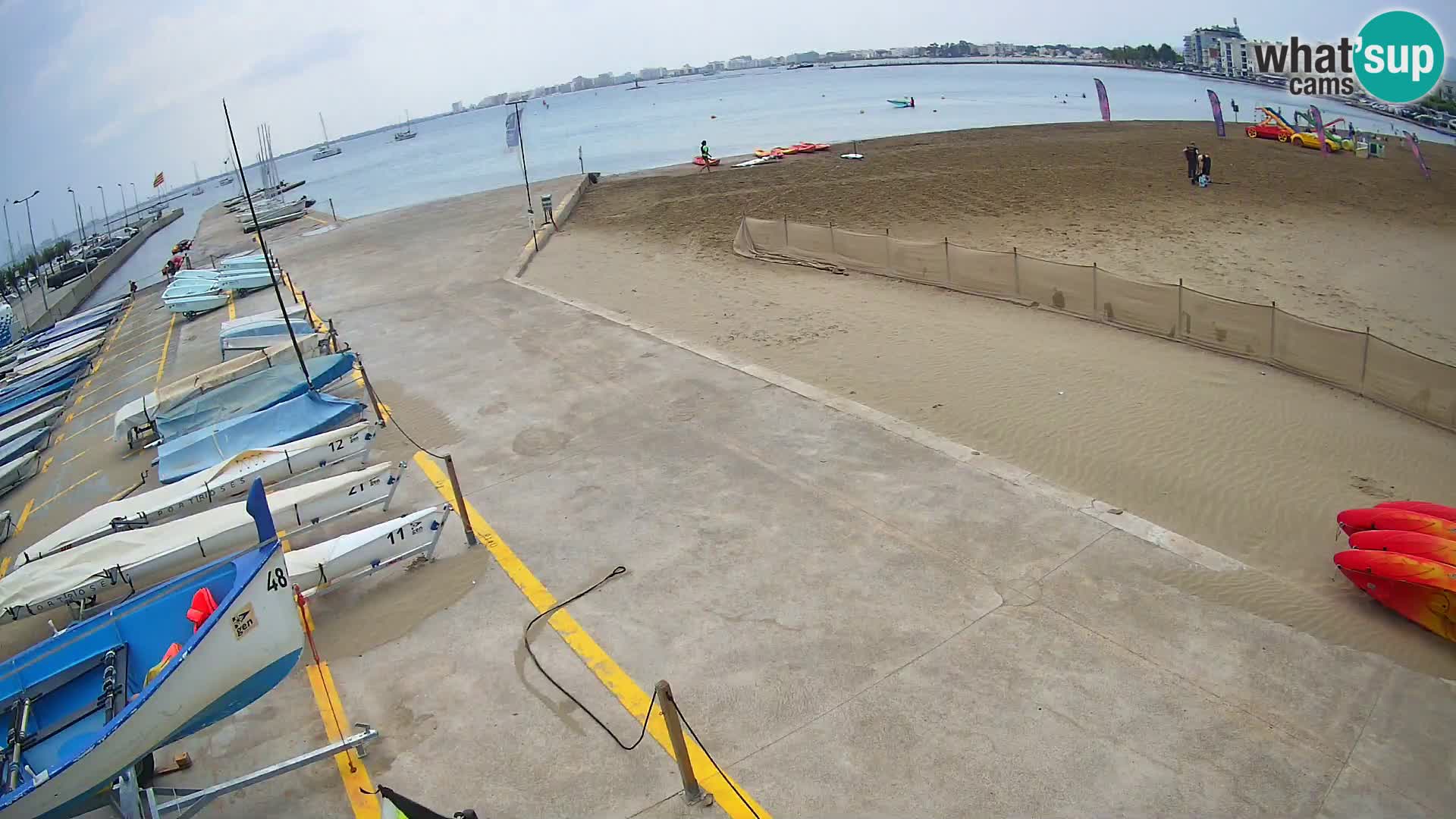 Webcam Hafen von Roses – Costa Brava – Strand La Perola