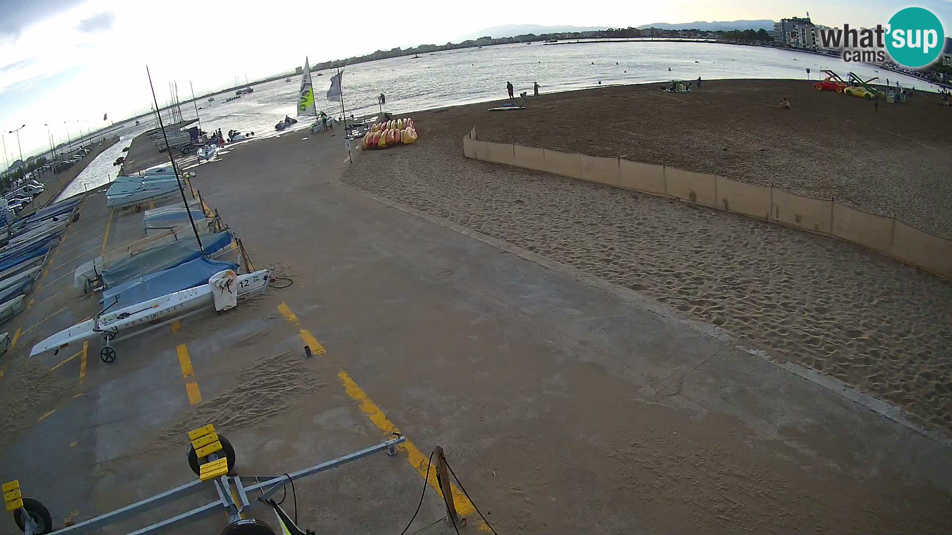 Webcam Hafen von Roses – Costa Brava – Strand La Perola