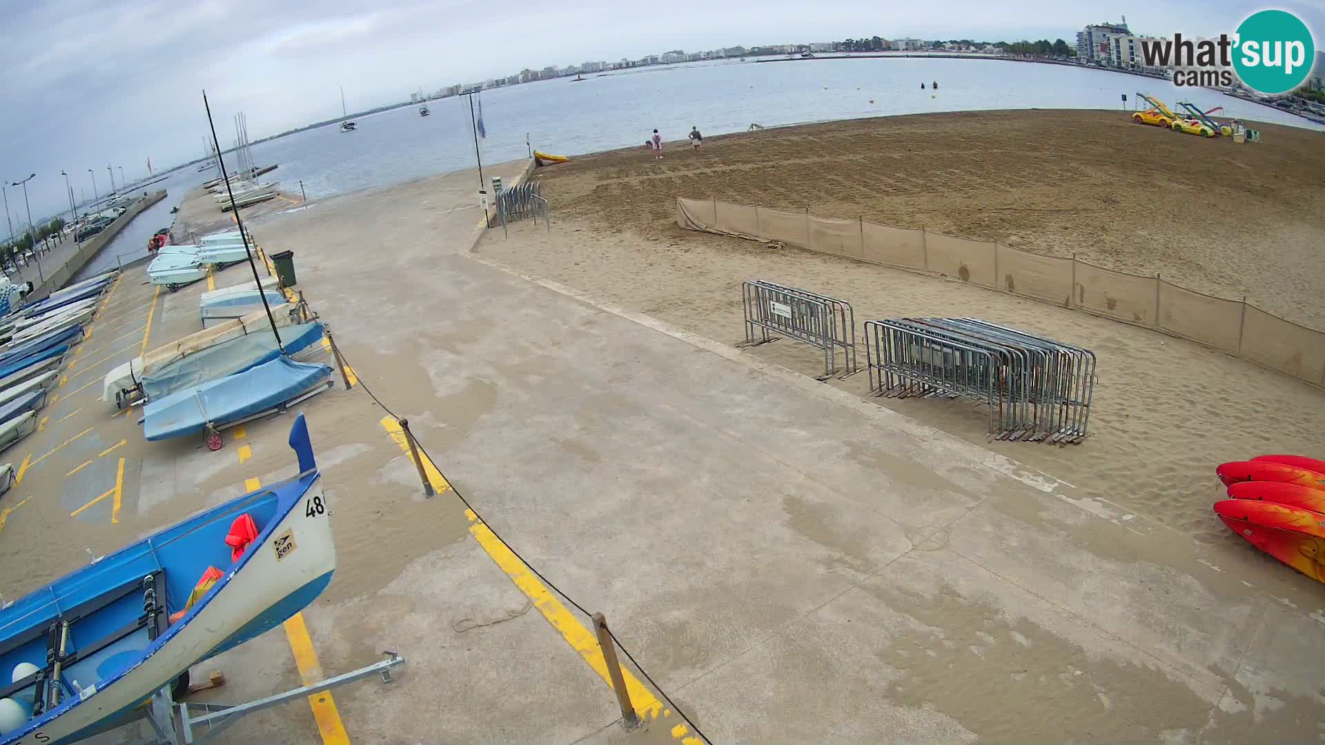 Roses webcam Port – Costa Brava – plage La Perola