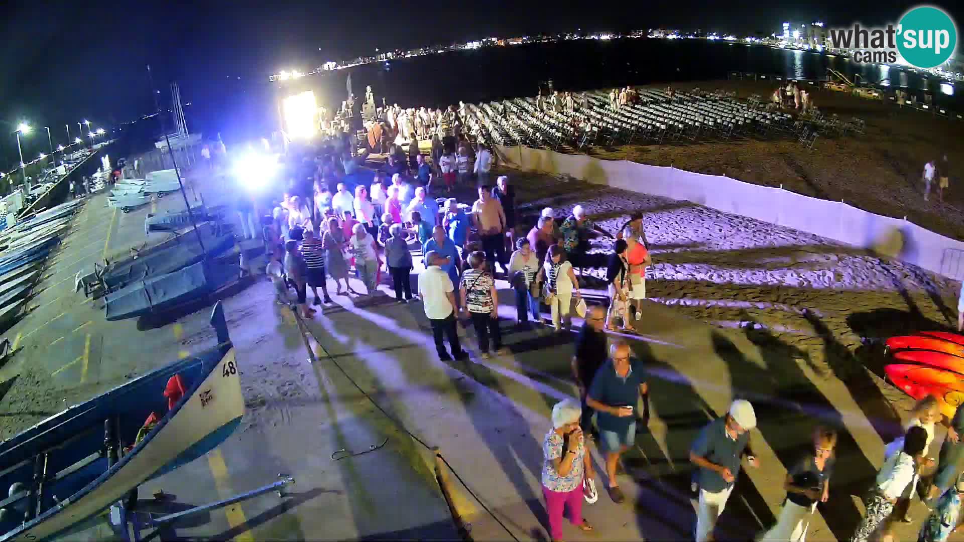 Webcam porto di Roses – Costa Brava – spiaggia La Perola