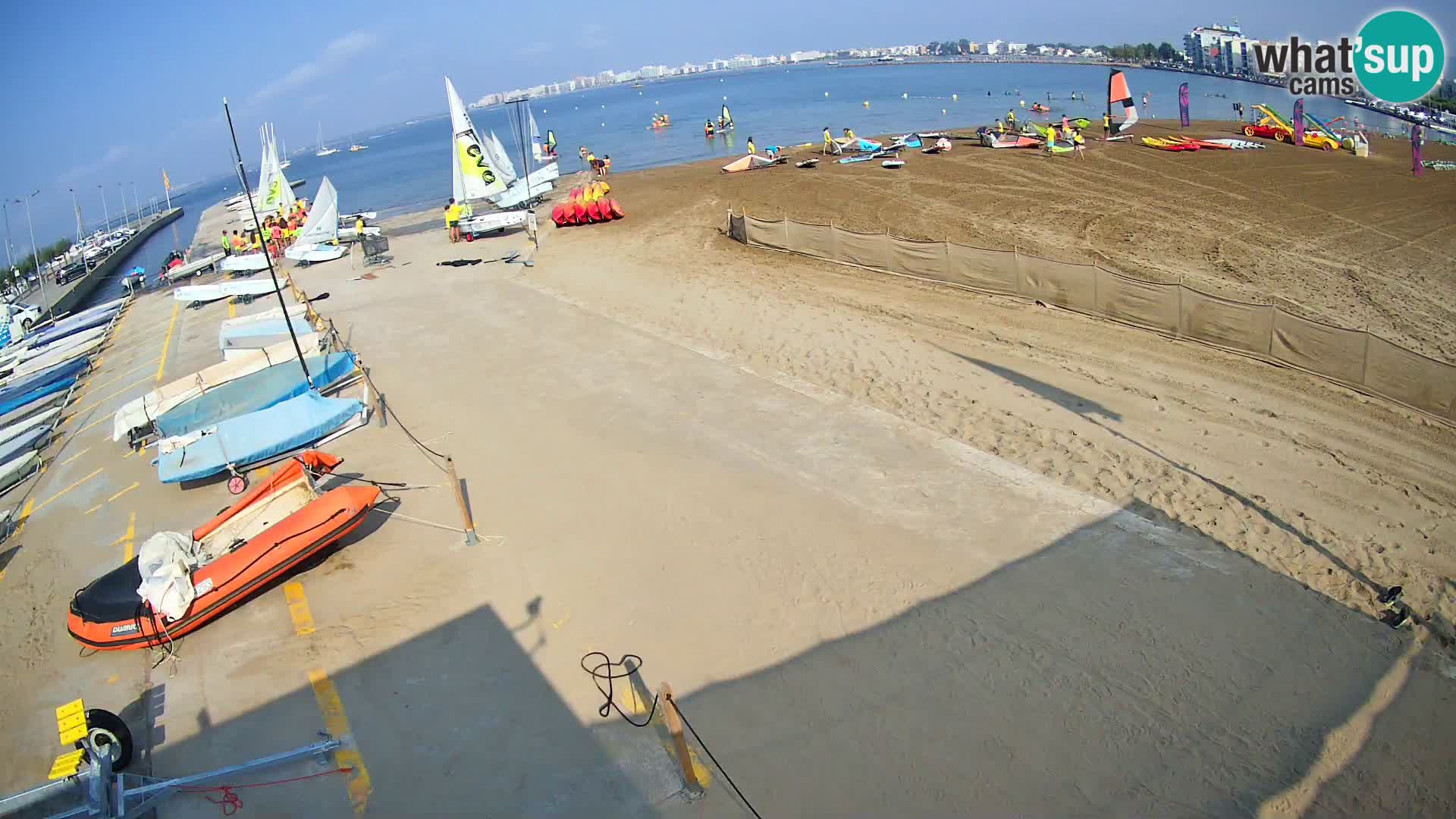 Webcam porto di Roses – Costa Brava – spiaggia La Perola