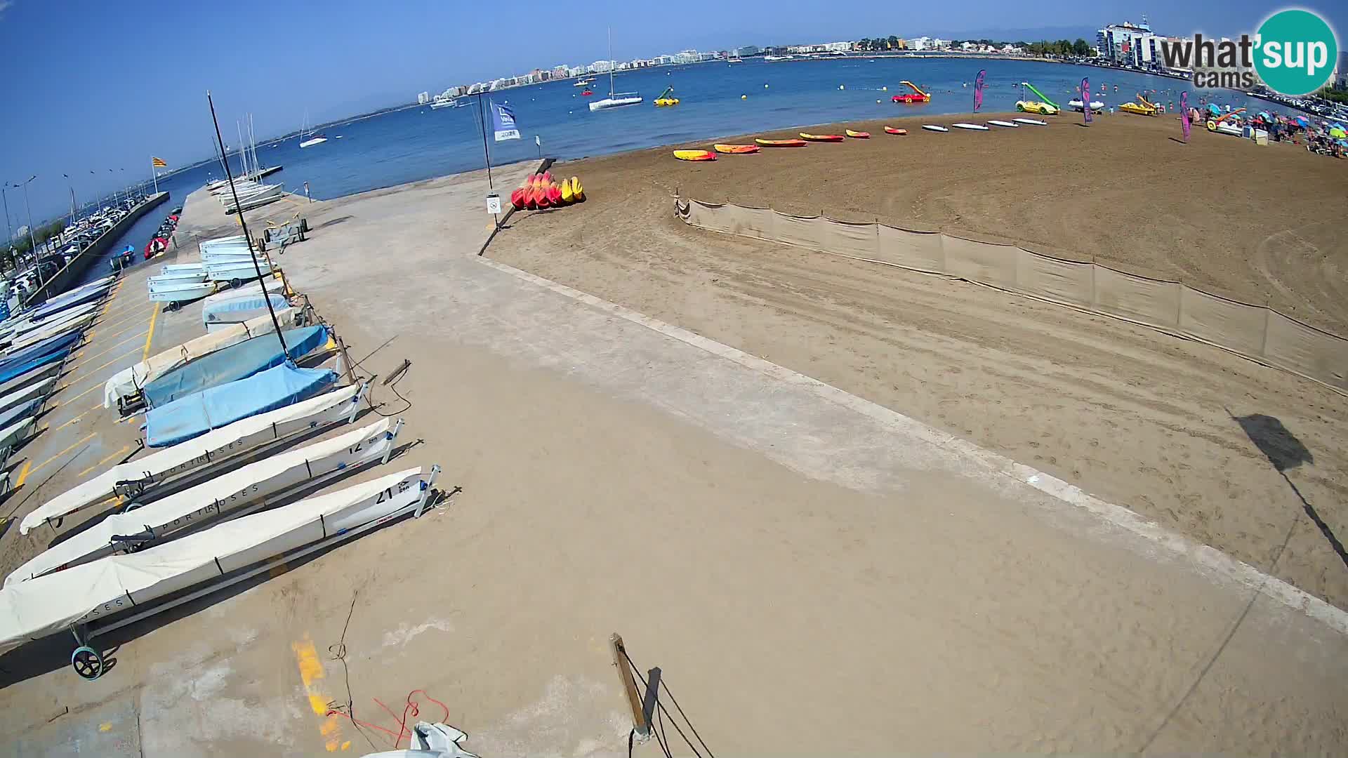 Webcam Port of Roses – Costa Brava – La Perola Beach