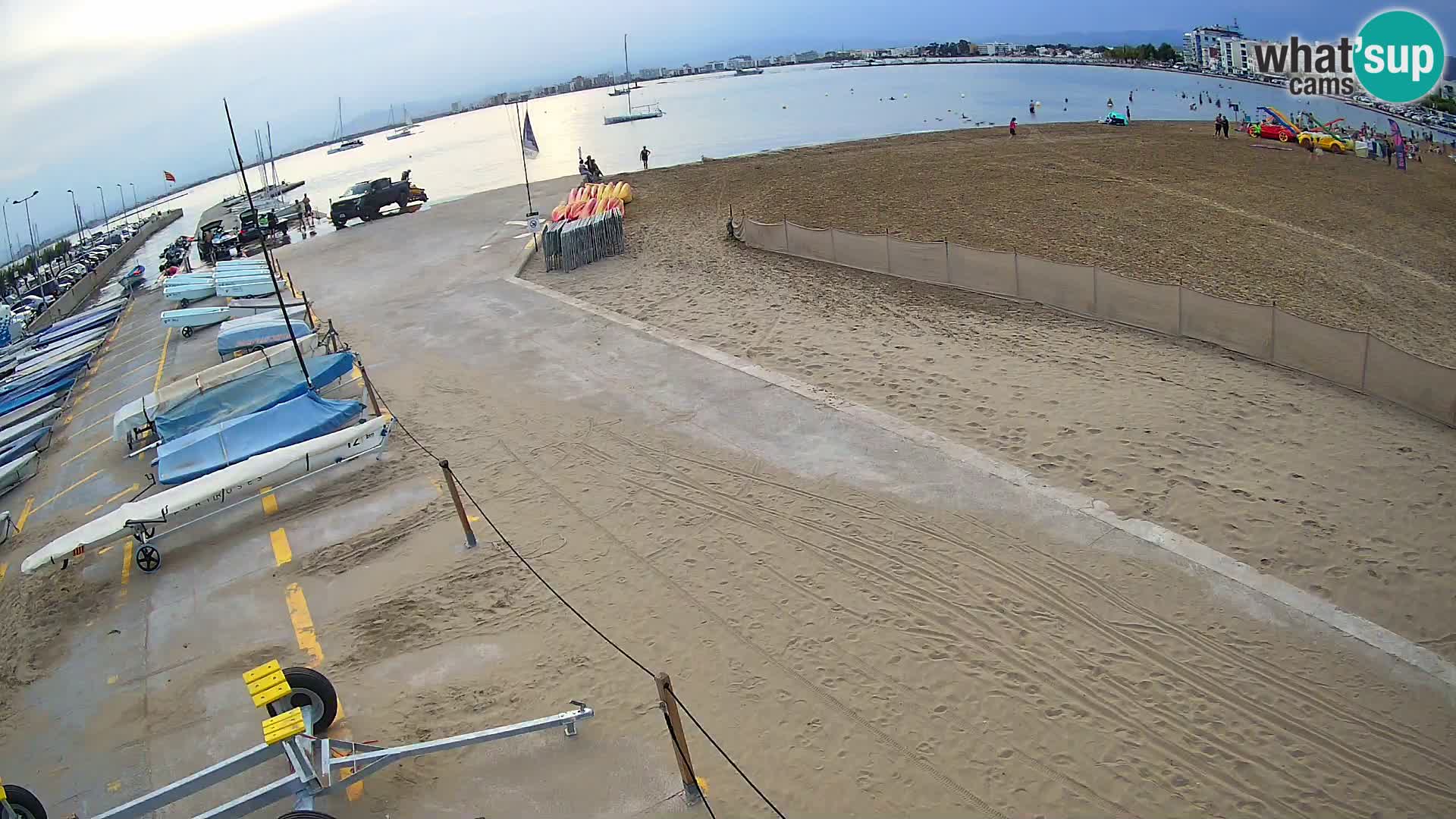 Webcam Hafen von Roses – Costa Brava – Strand La Perola
