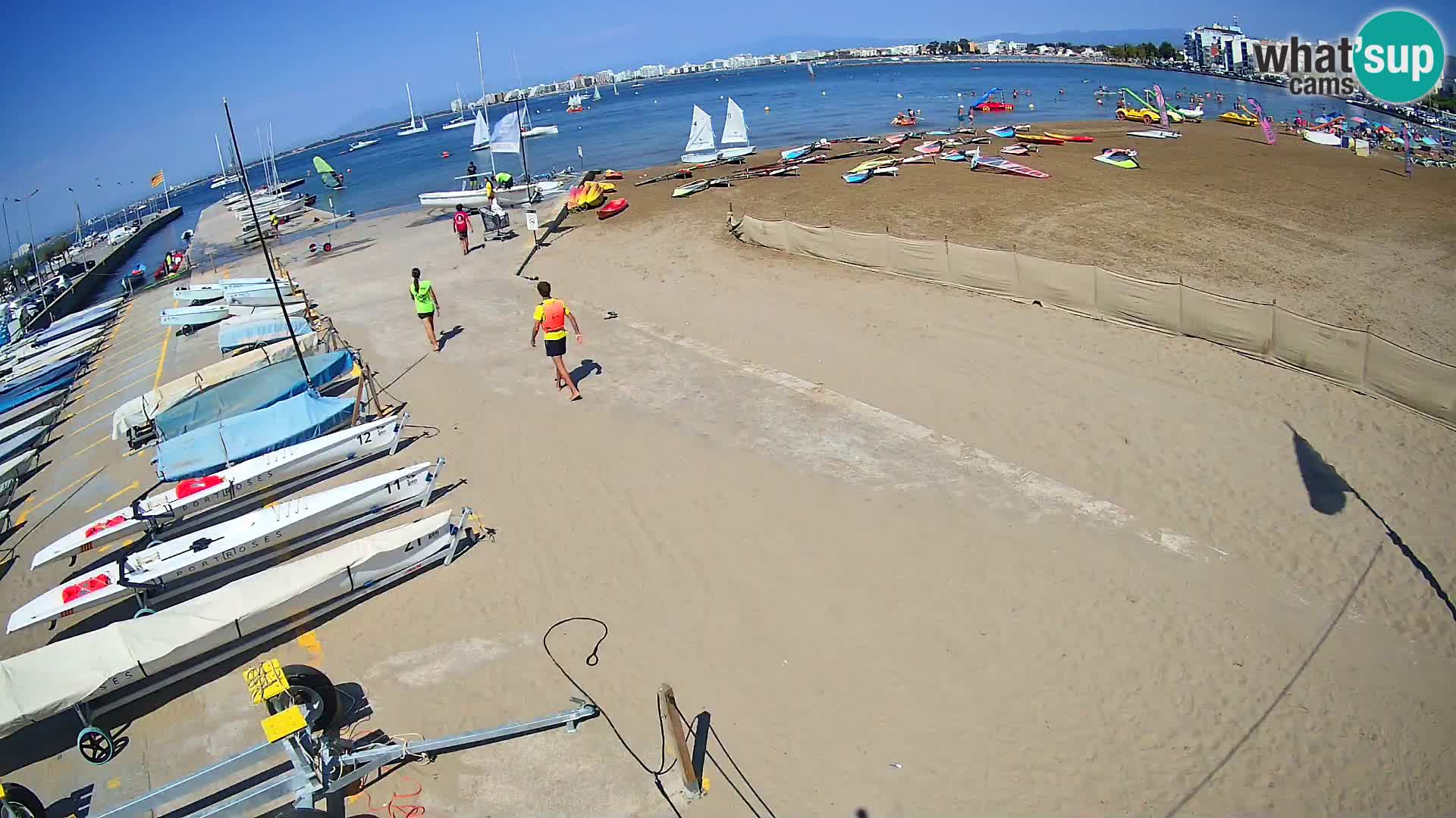 Webcam Hafen von Roses – Costa Brava – Strand La Perola