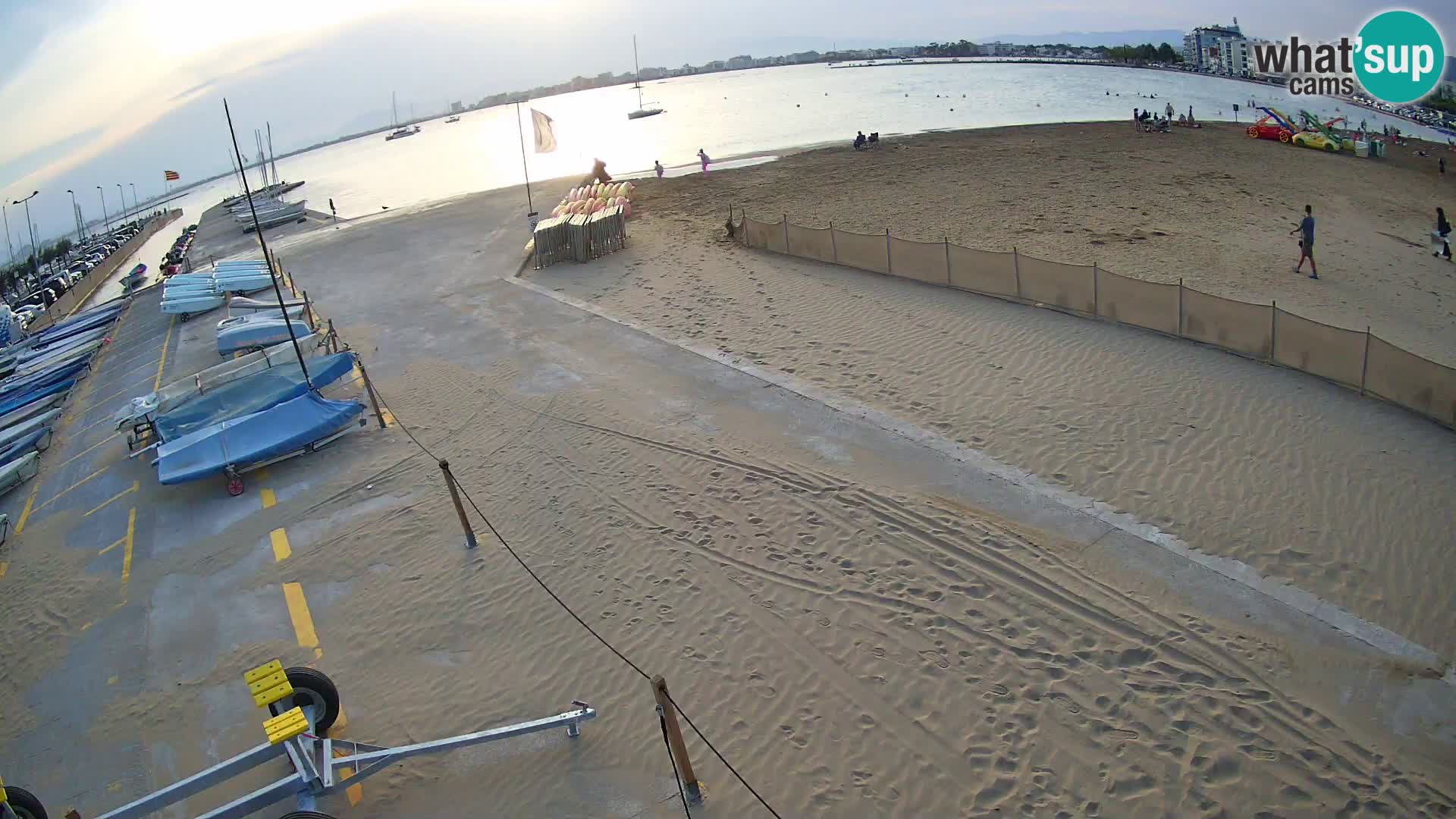 Webcam porto di Roses – Costa Brava – spiaggia La Perola