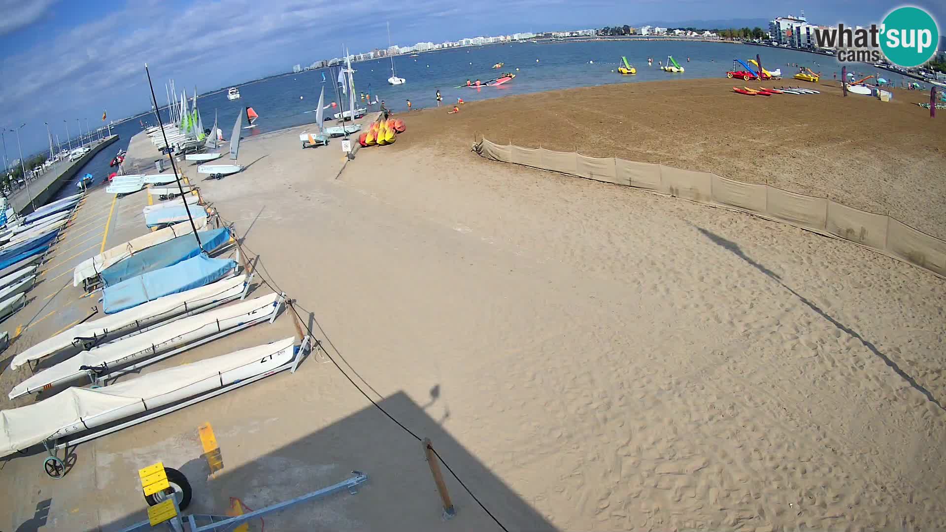 Webcam Port of Roses – Costa Brava – La Perola Beach