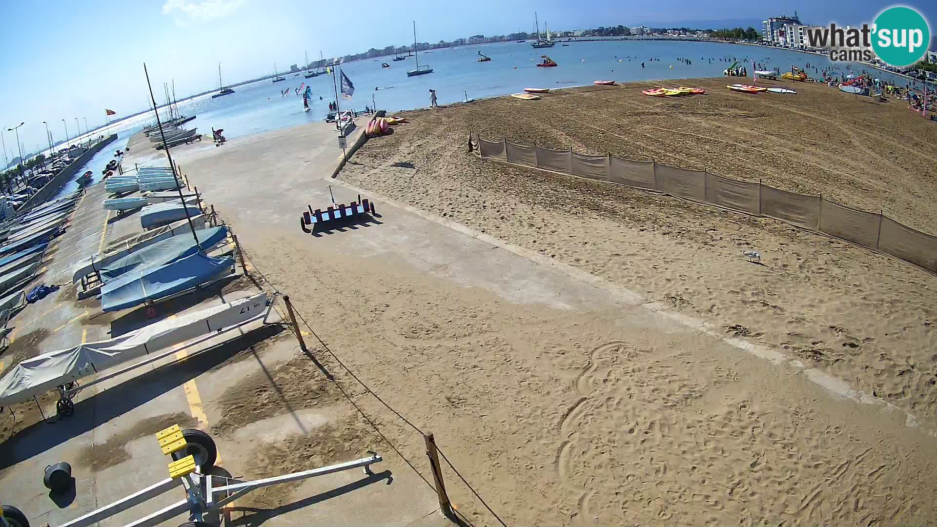 Webcam Hafen von Roses – Costa Brava – Strand La Perola