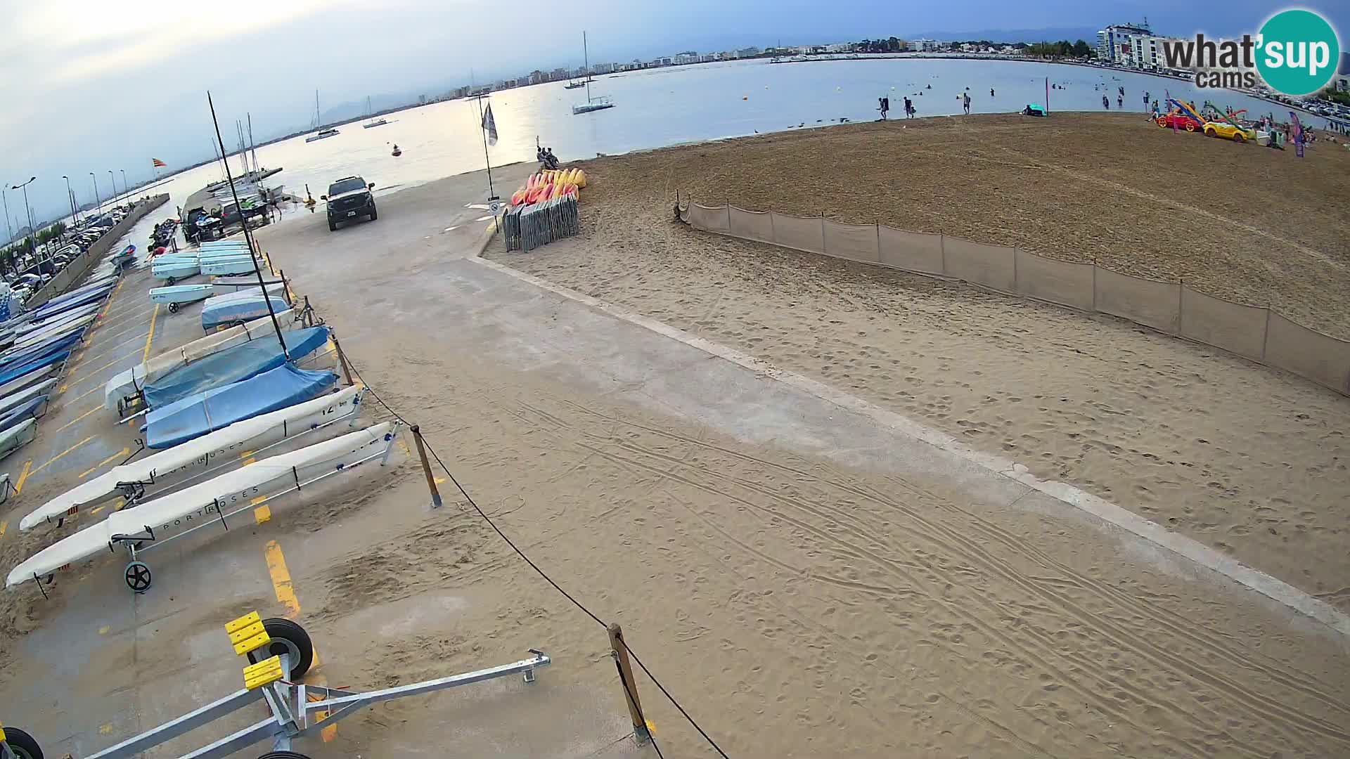 Webcam Hafen von Roses – Costa Brava – Strand La Perola
