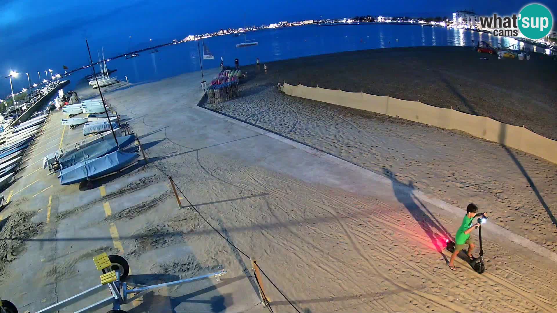 Webcam Hafen von Roses – Costa Brava – Strand La Perola