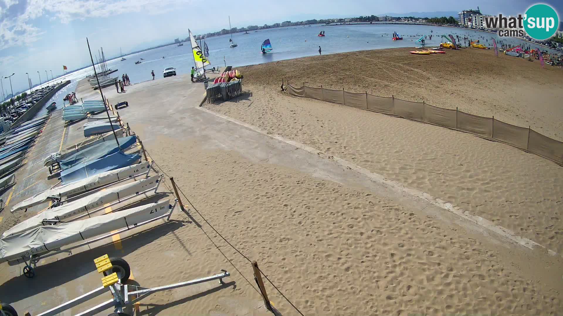 Webcam Port of Roses – Costa Brava – La Perola Beach