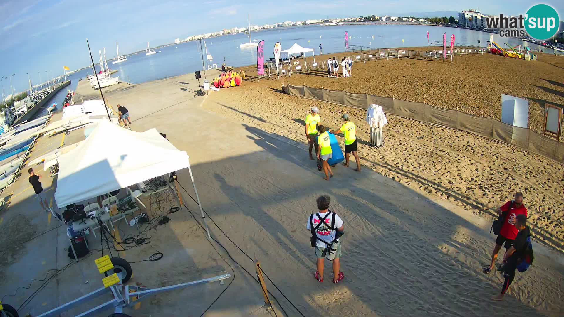 Webcam Hafen von Roses – Costa Brava – Strand La Perola